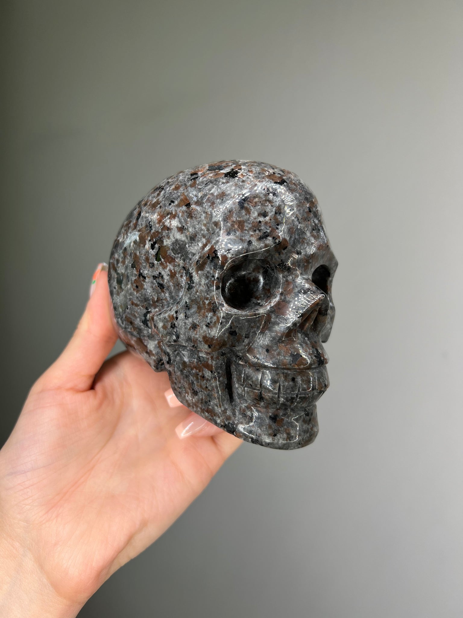 UV Reactive Yooperlite Skull