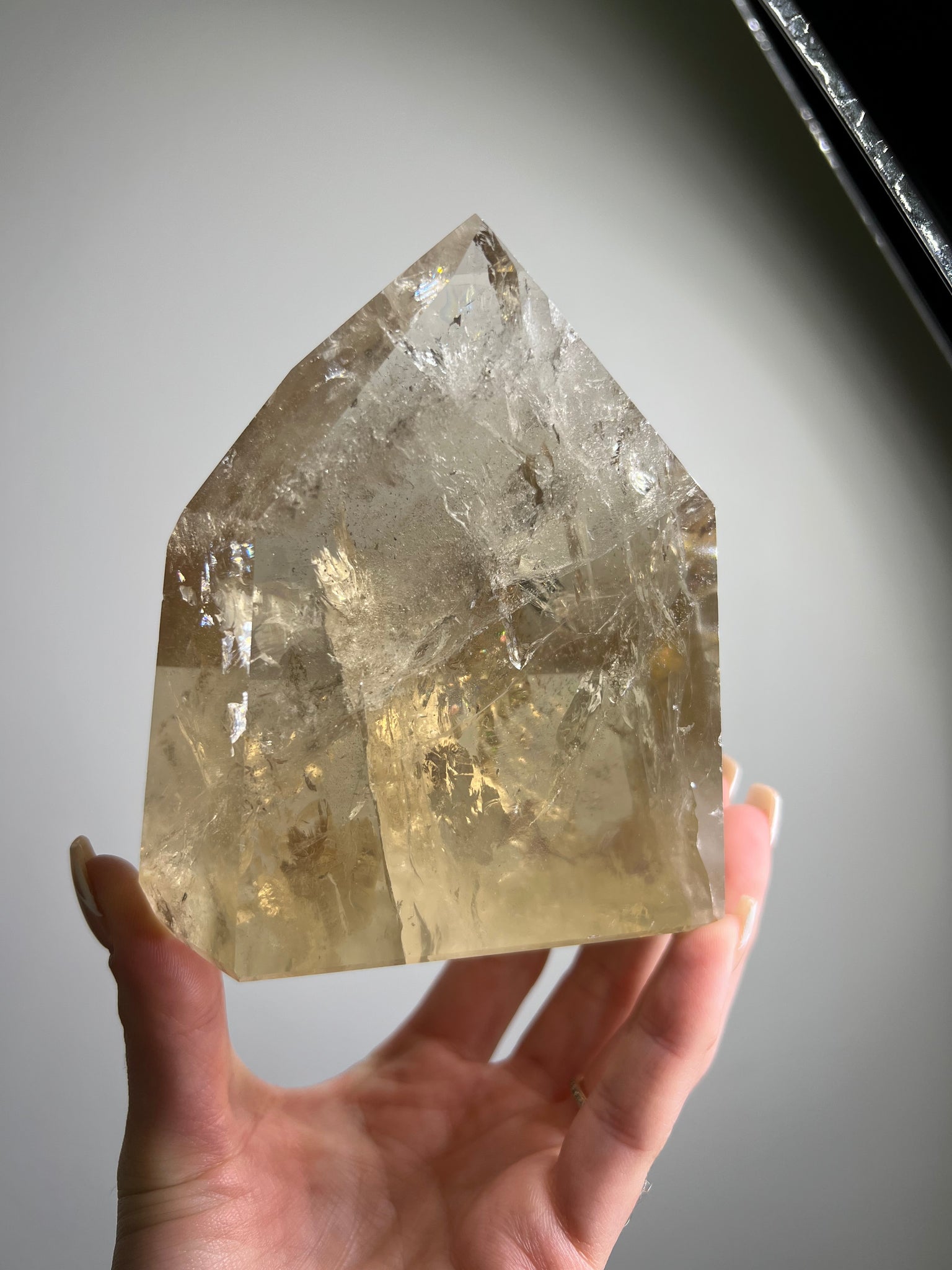 Natural Citrine Tower