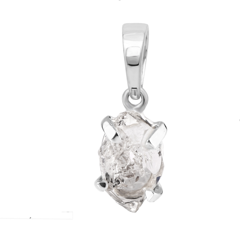 Herkimer Diamond 925 Sterling Silver Pendant