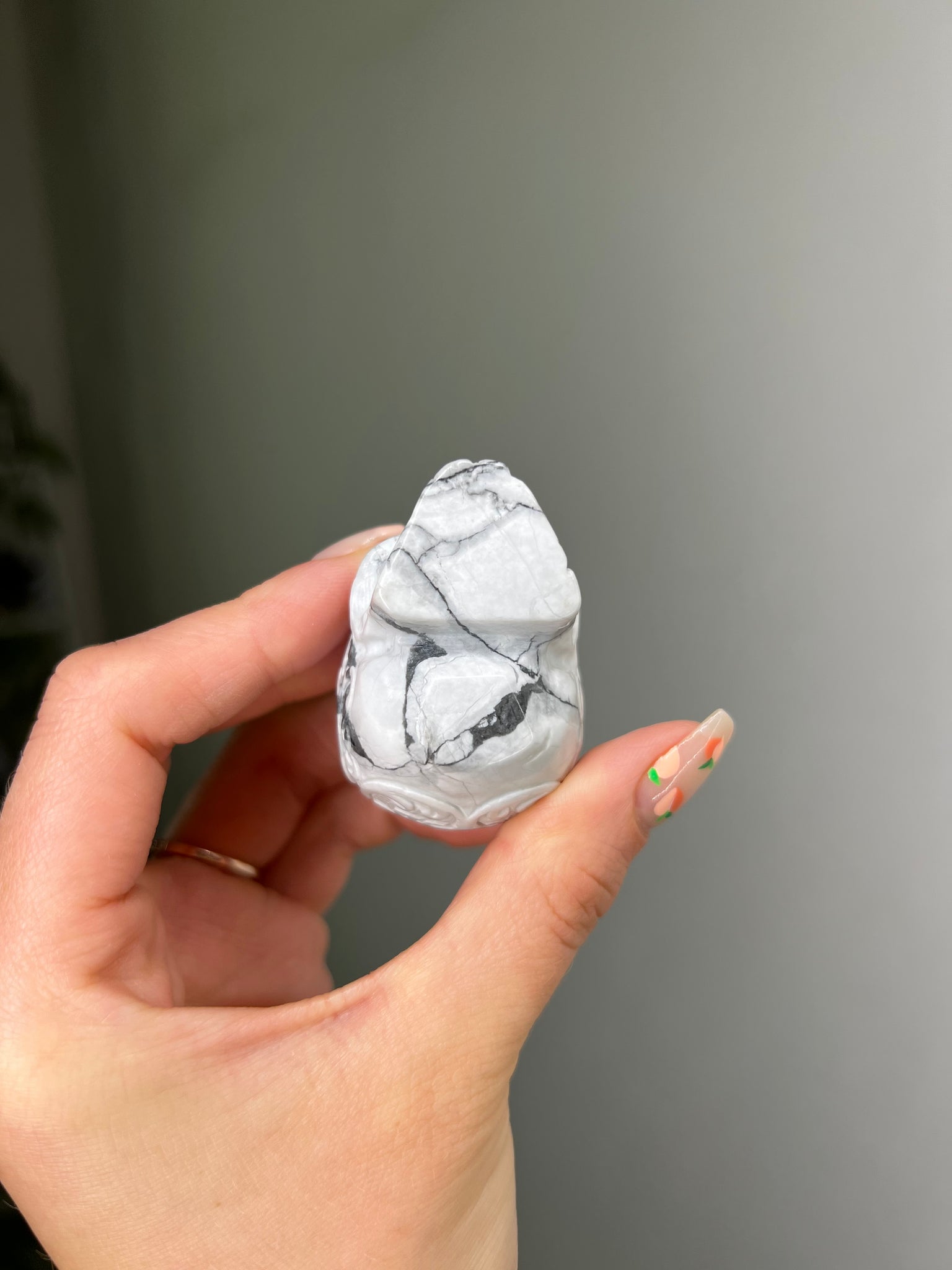 Howlite Sugar Skull