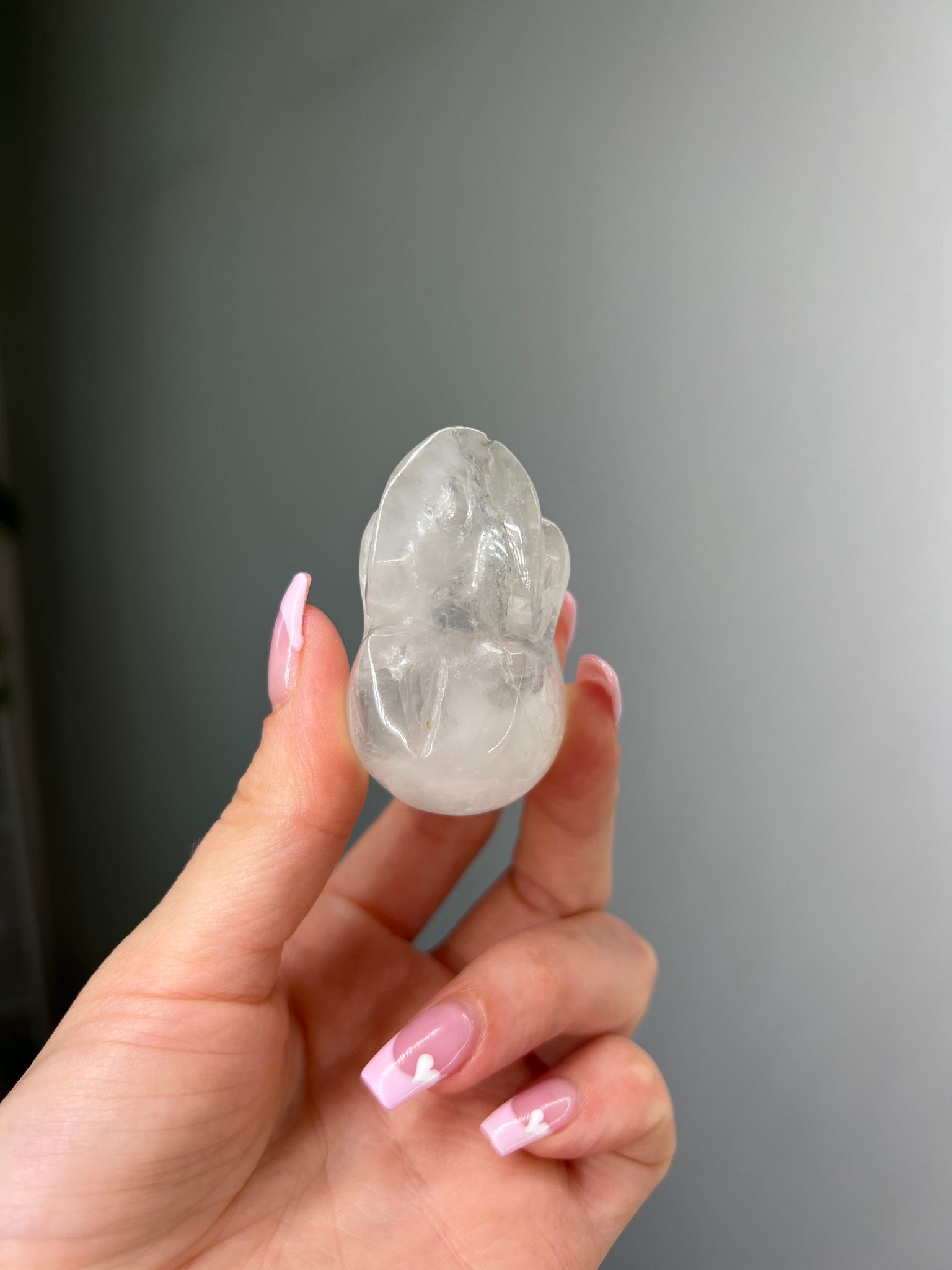 Clear Quartz Skull