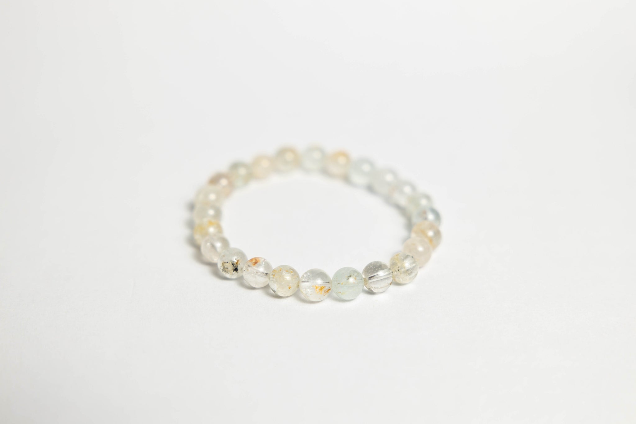 Dendritic Topaz Bracelet - 8mm