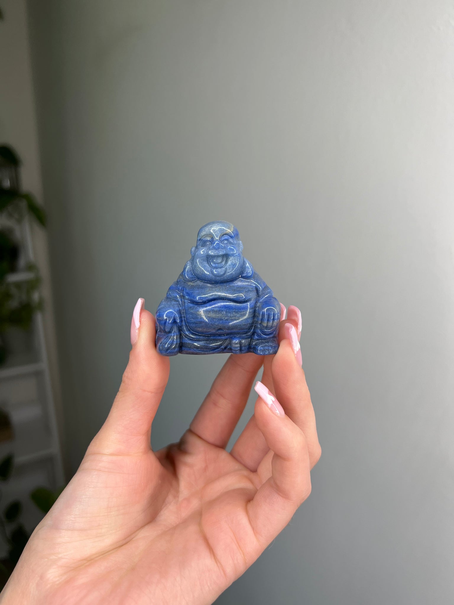 Blue Aventurine Buddha