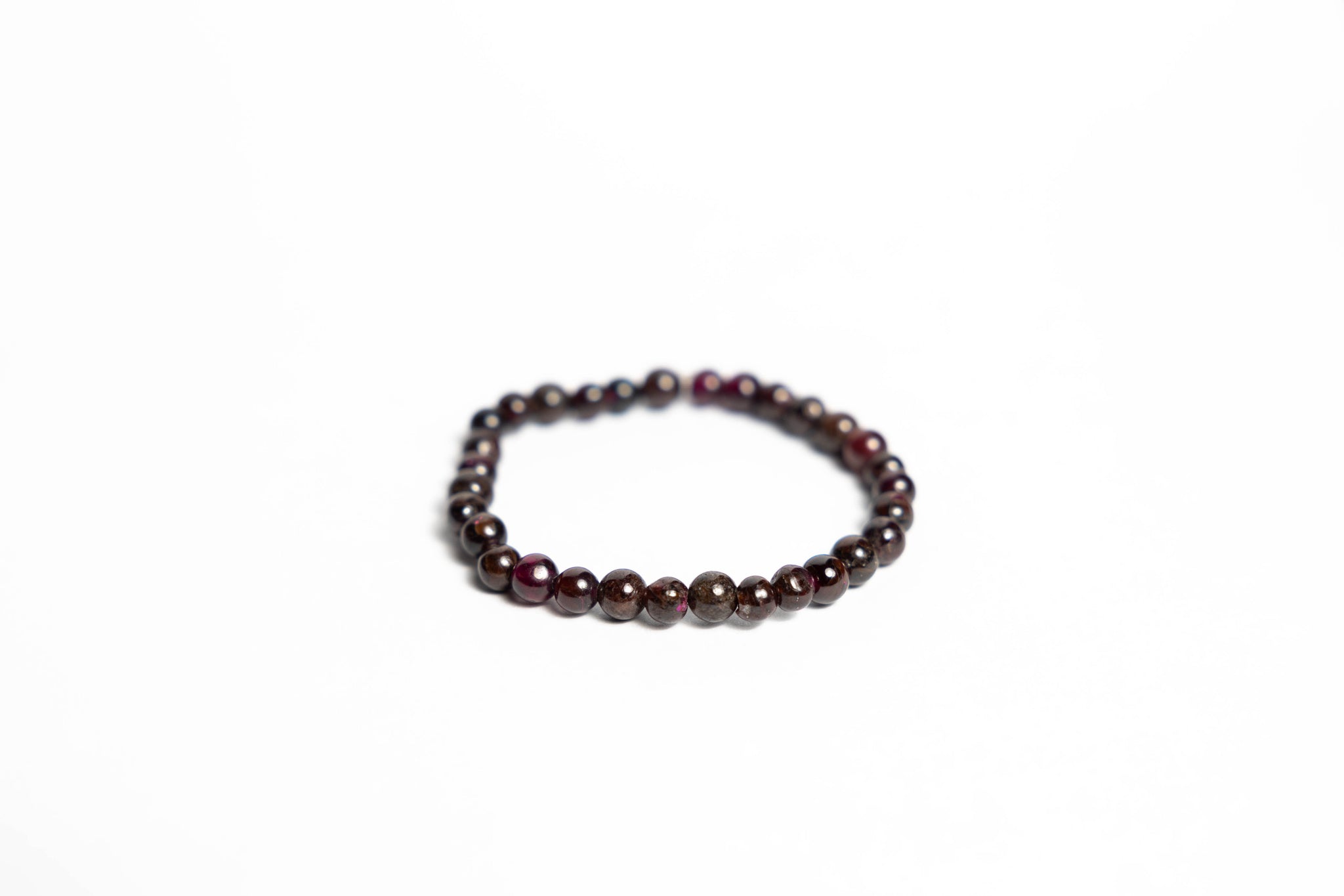 Garnet Bracelet - 6mm