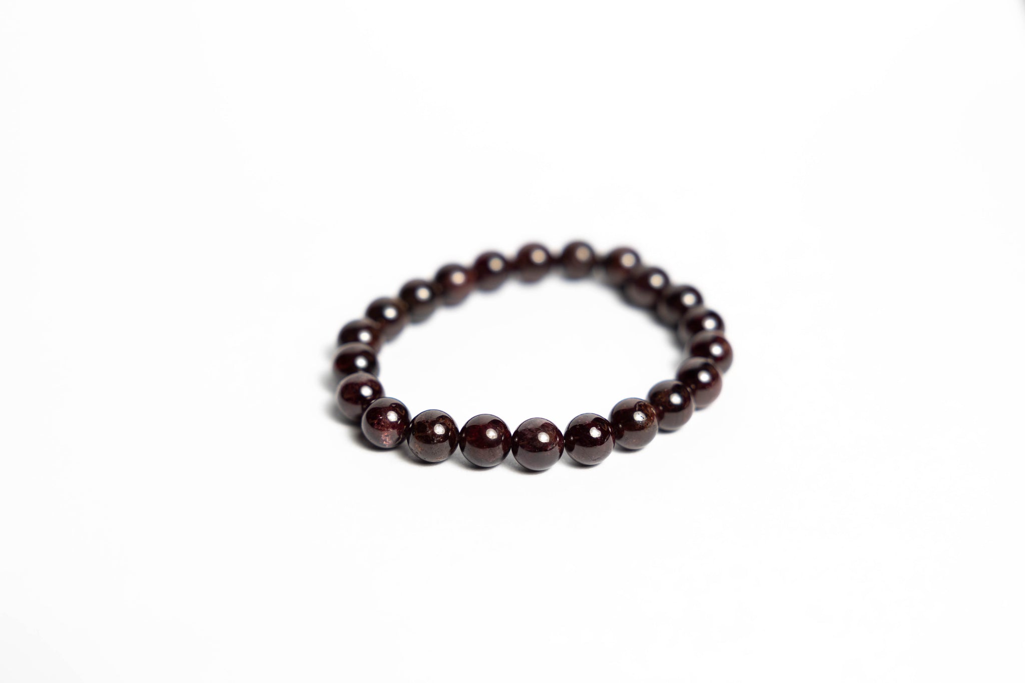 Garnet Bracelet - 8mm