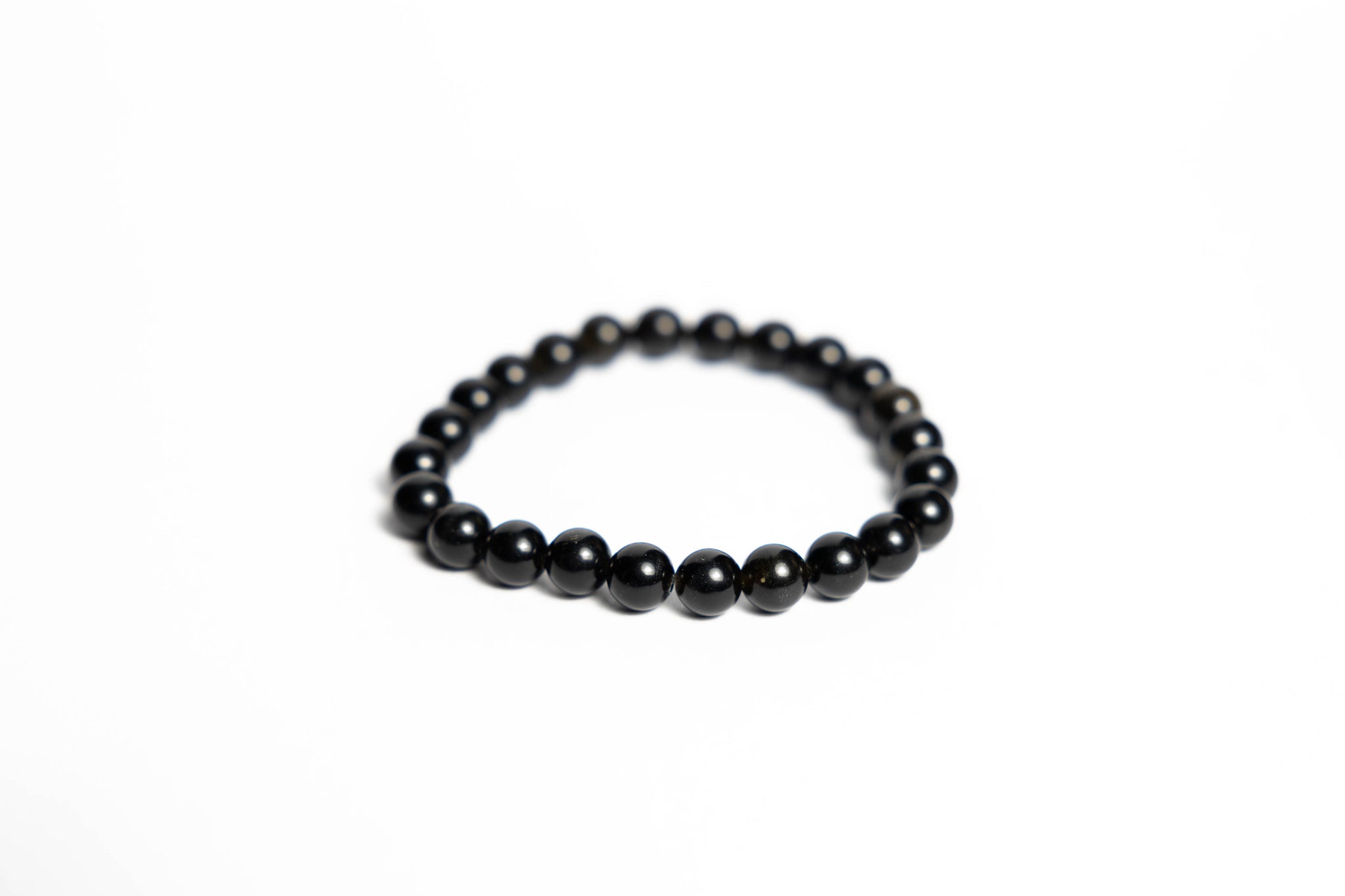Golden Sheen Obsidian Bracelet - 8mm