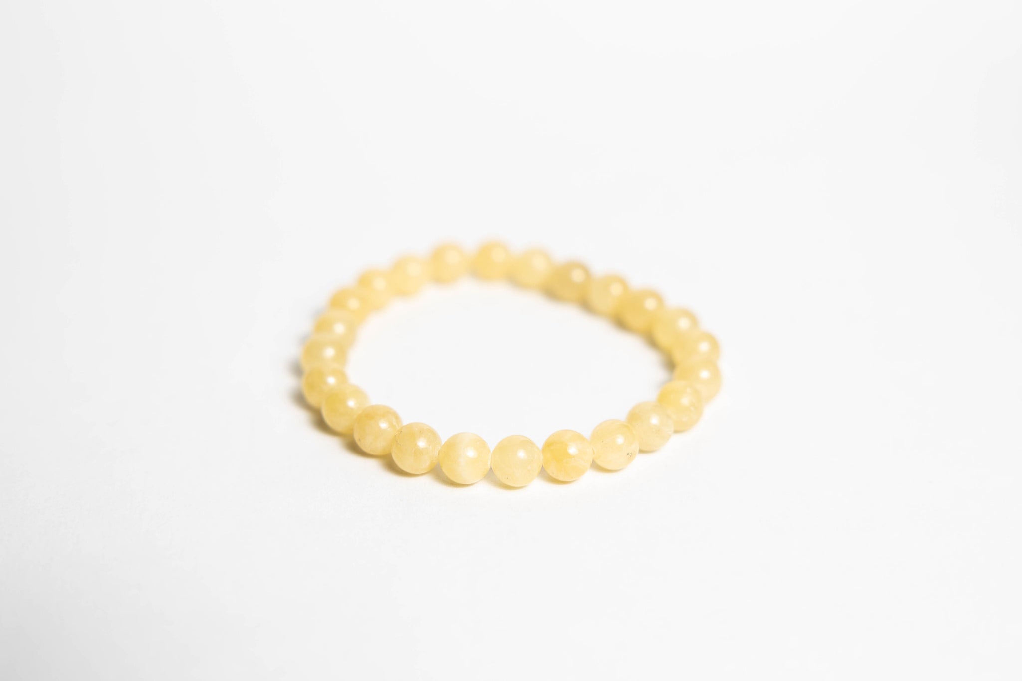 Honey Calcite Bracelet - 8mm