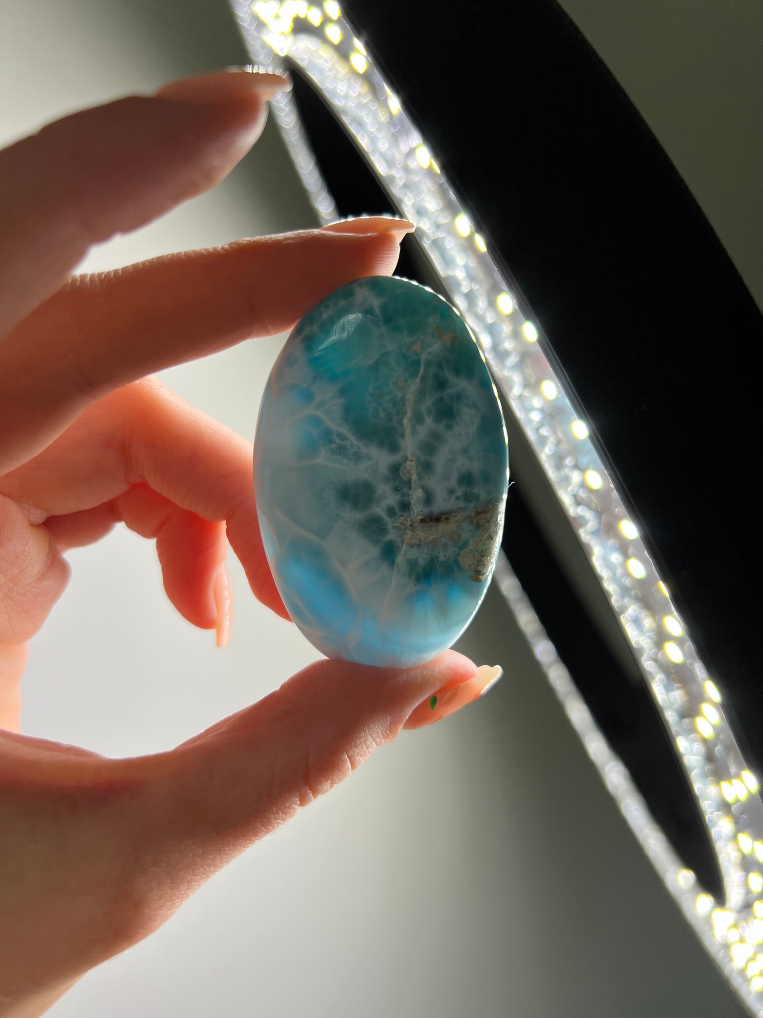 Larimar Palmstone