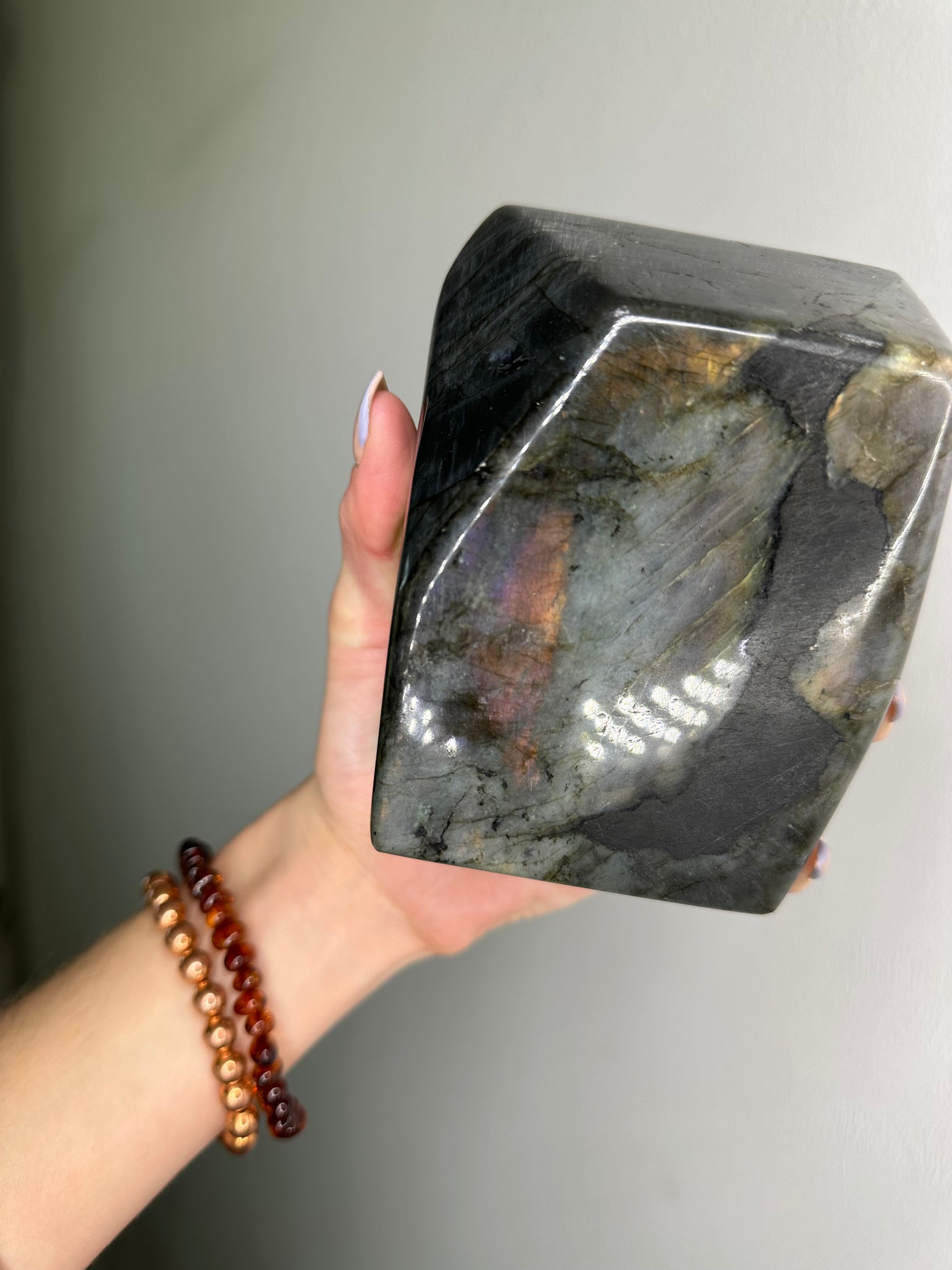 Silver Flash Labradorite Freeform