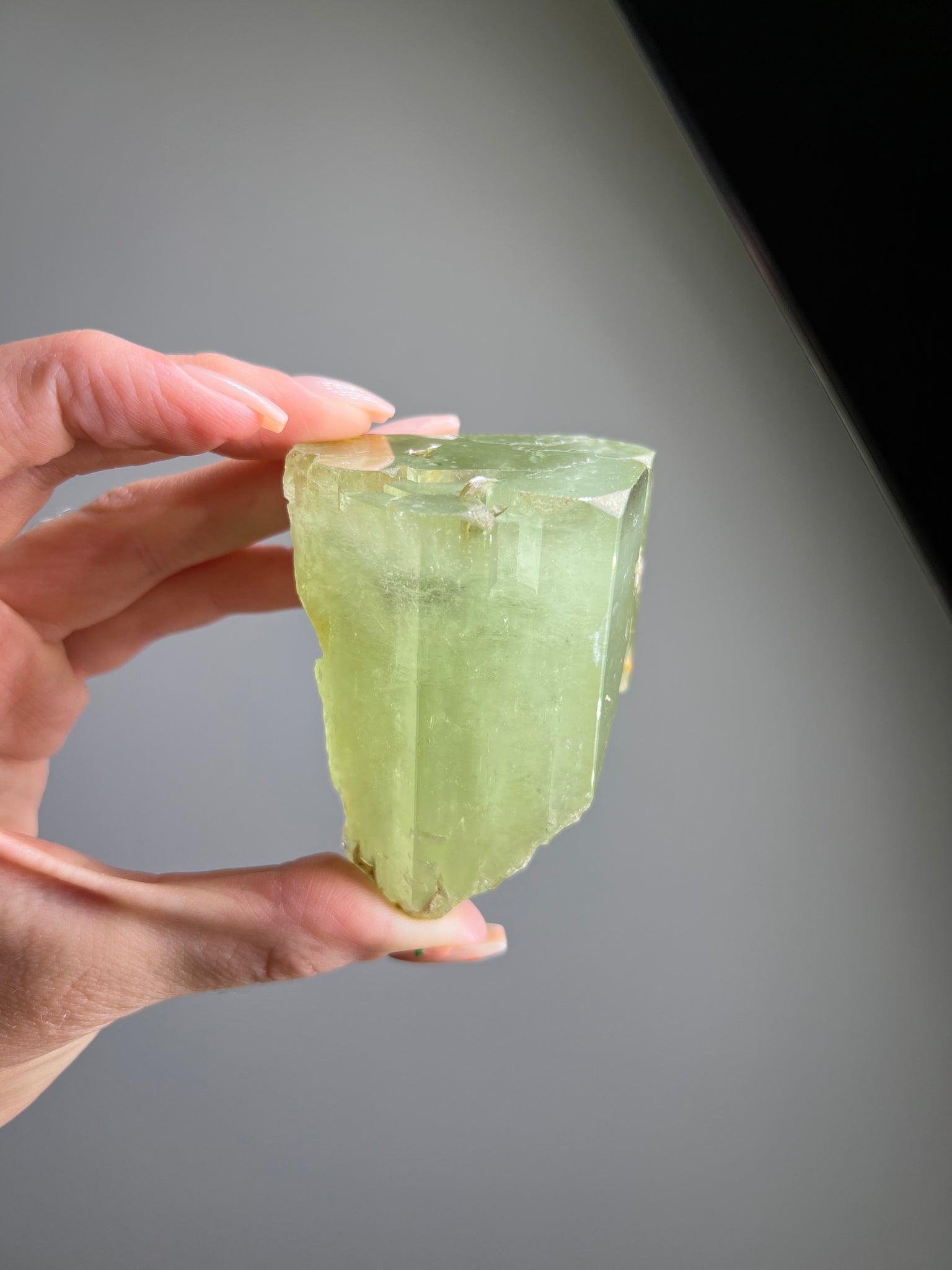 Green Beryl (Green Aquamarine) Specimen