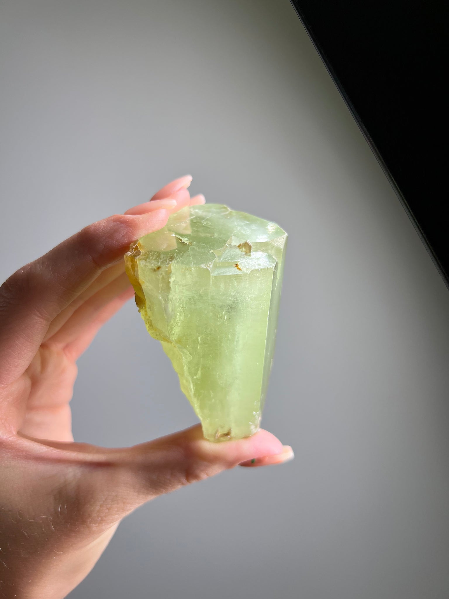 Green Beryl (Green Aquamarine) Specimen