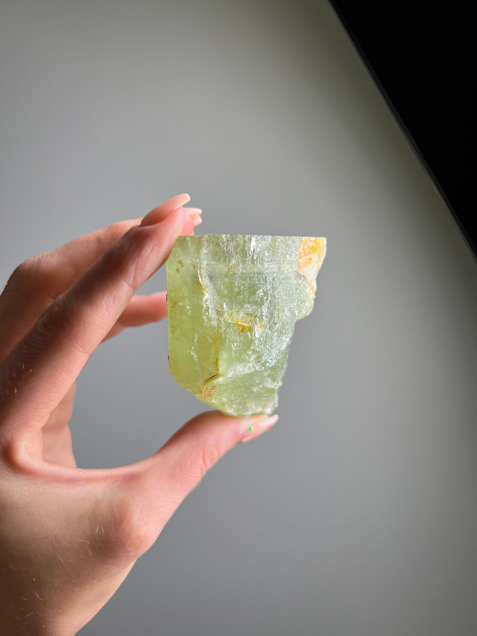 Green Beryl (Green Aquamarine) Specimen
