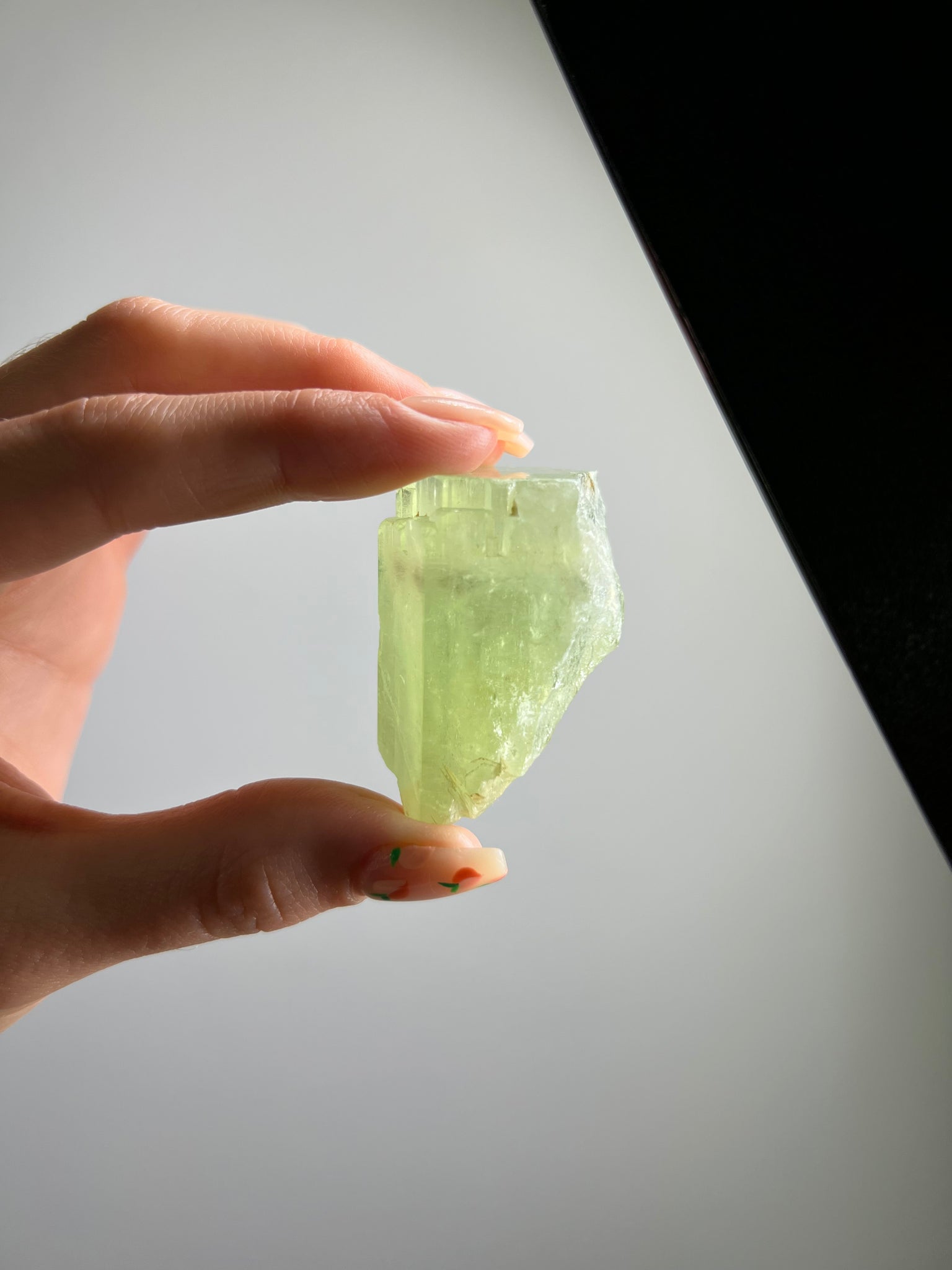 Green Beryl (Green Aquamarine) w/ Mica Specimen