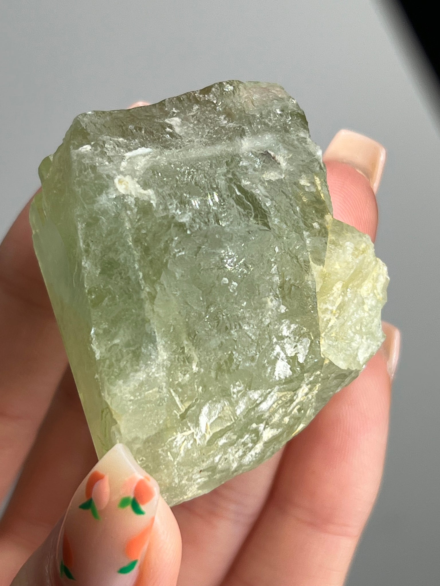 Green Beryl (Green Aquamarine) w/ Mica Specimen