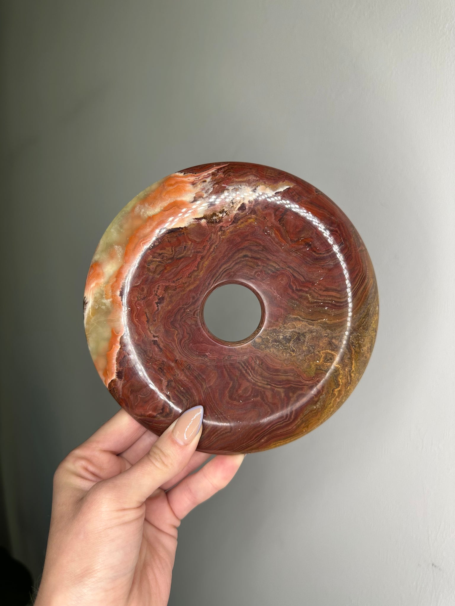 Green Onyx Donut