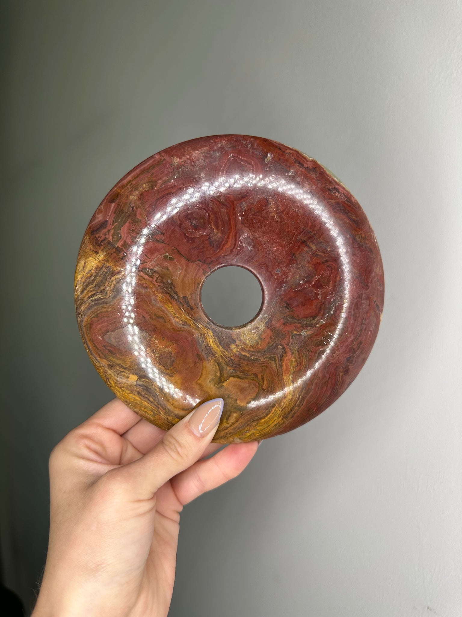 Green Onyx Donut