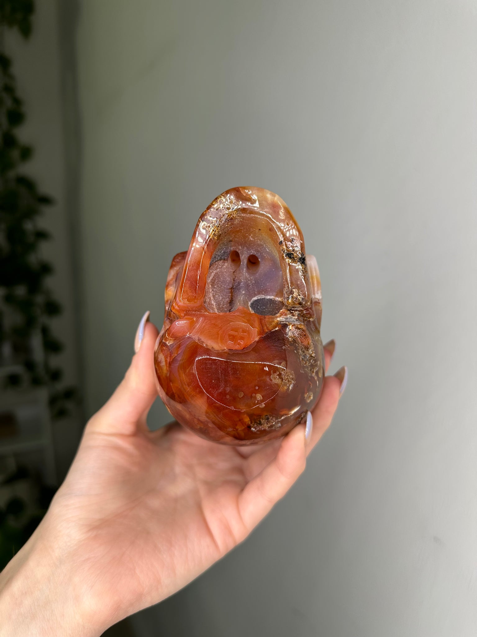 Carnelian Skull