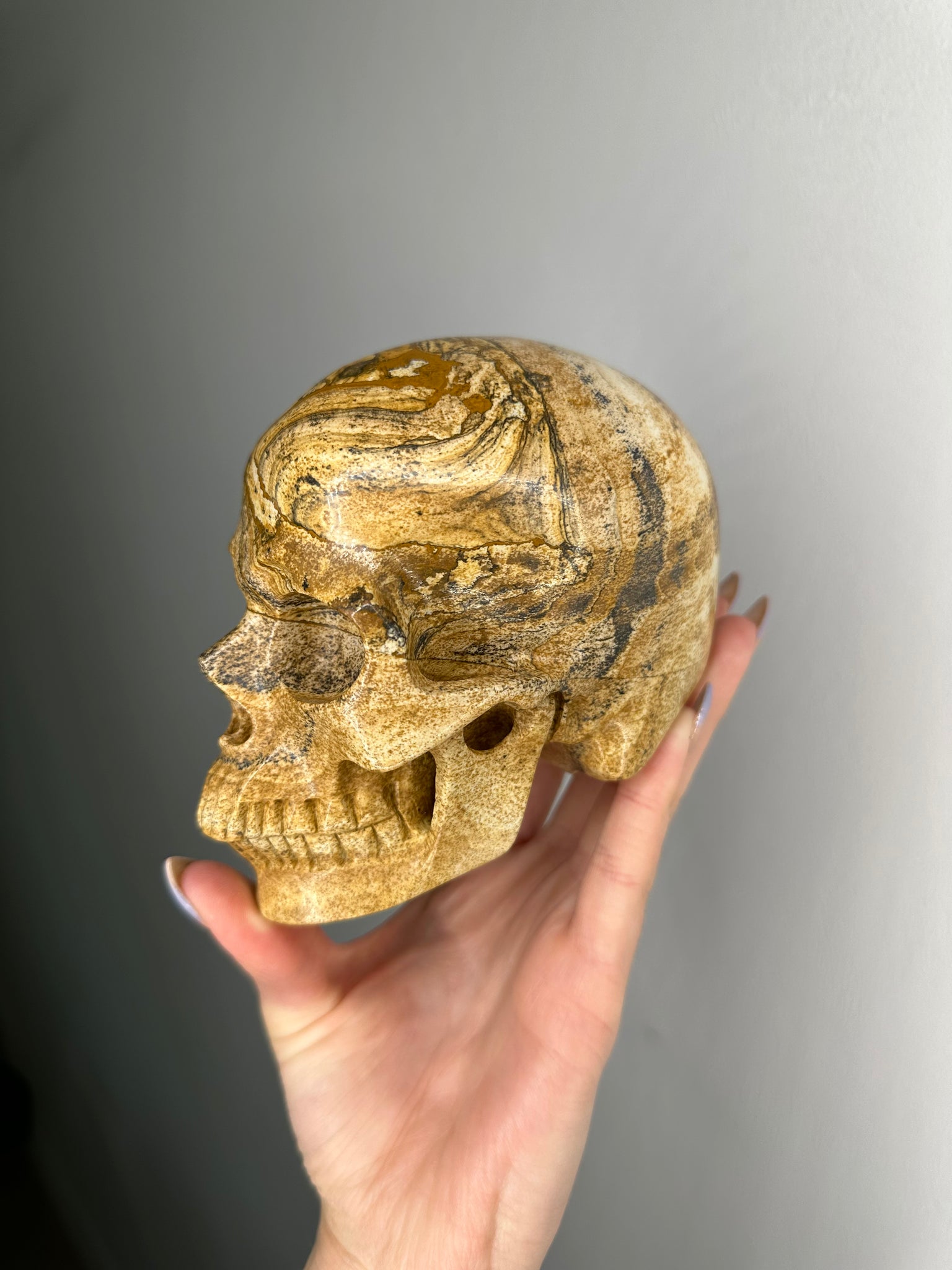 Sandstone Skull