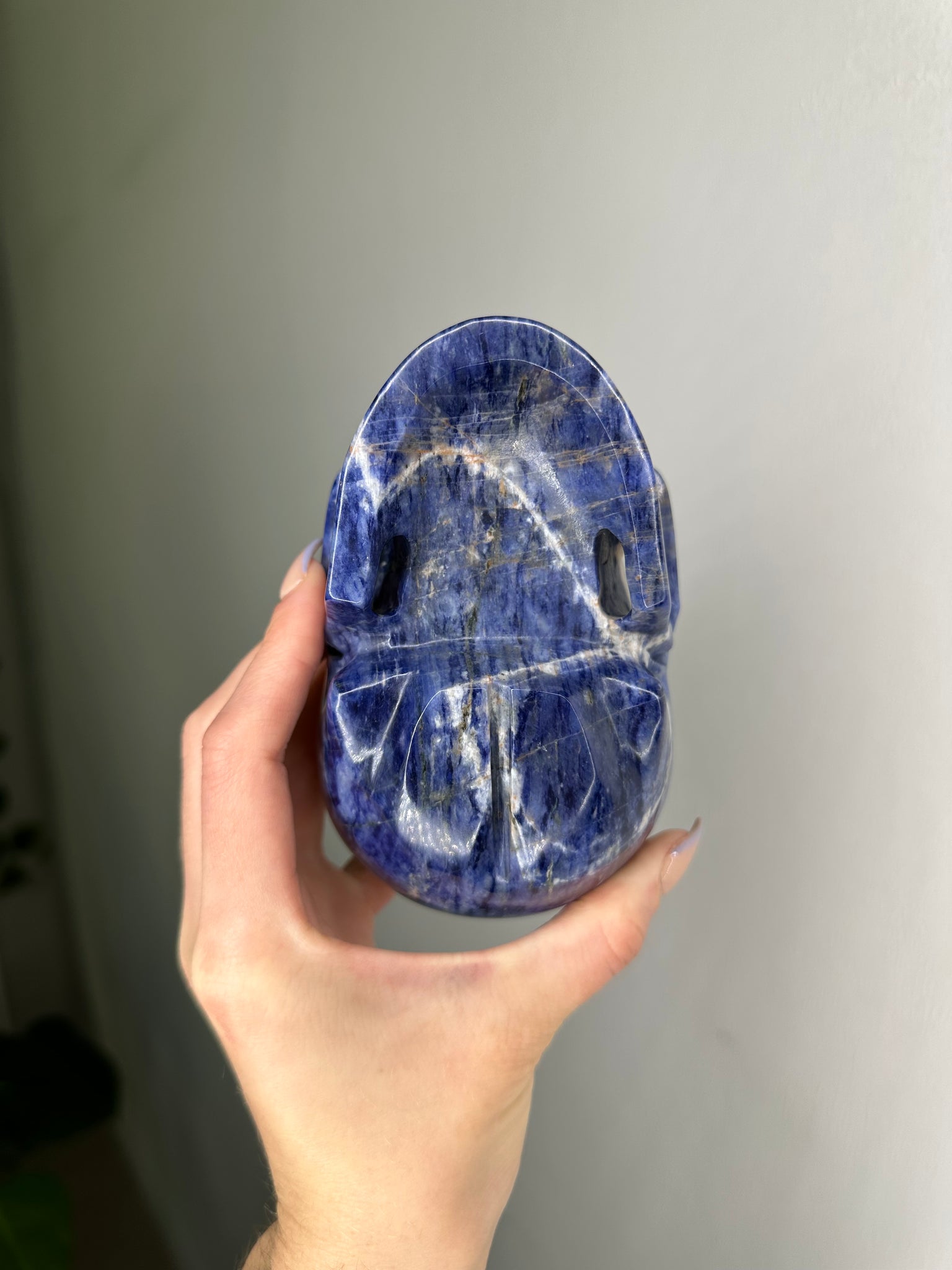 Sodalite Skull