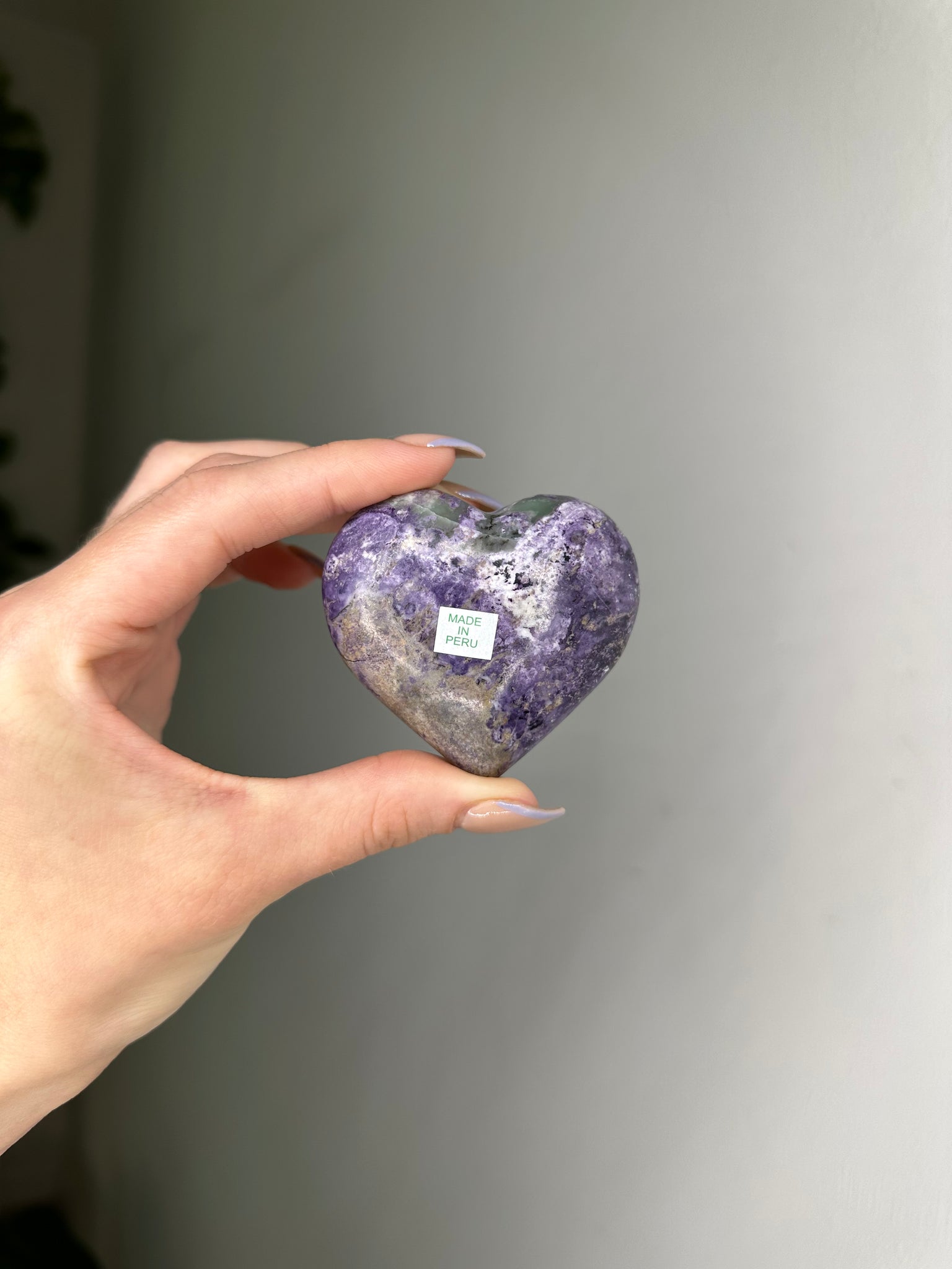 Bolivianite Heart