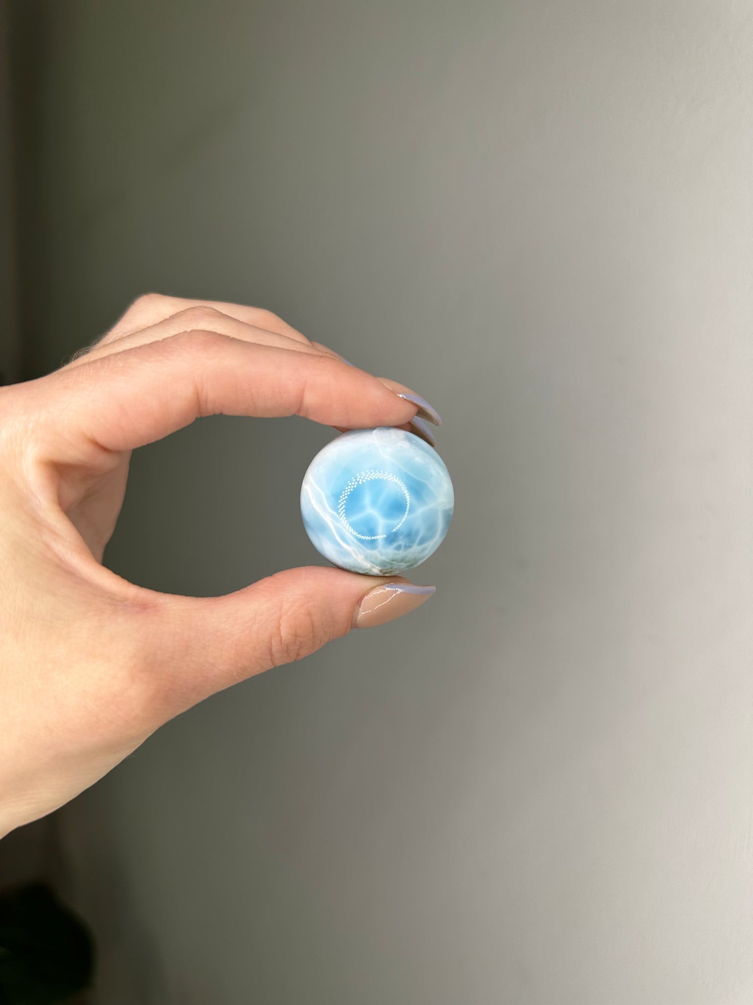 Larimar Sphere