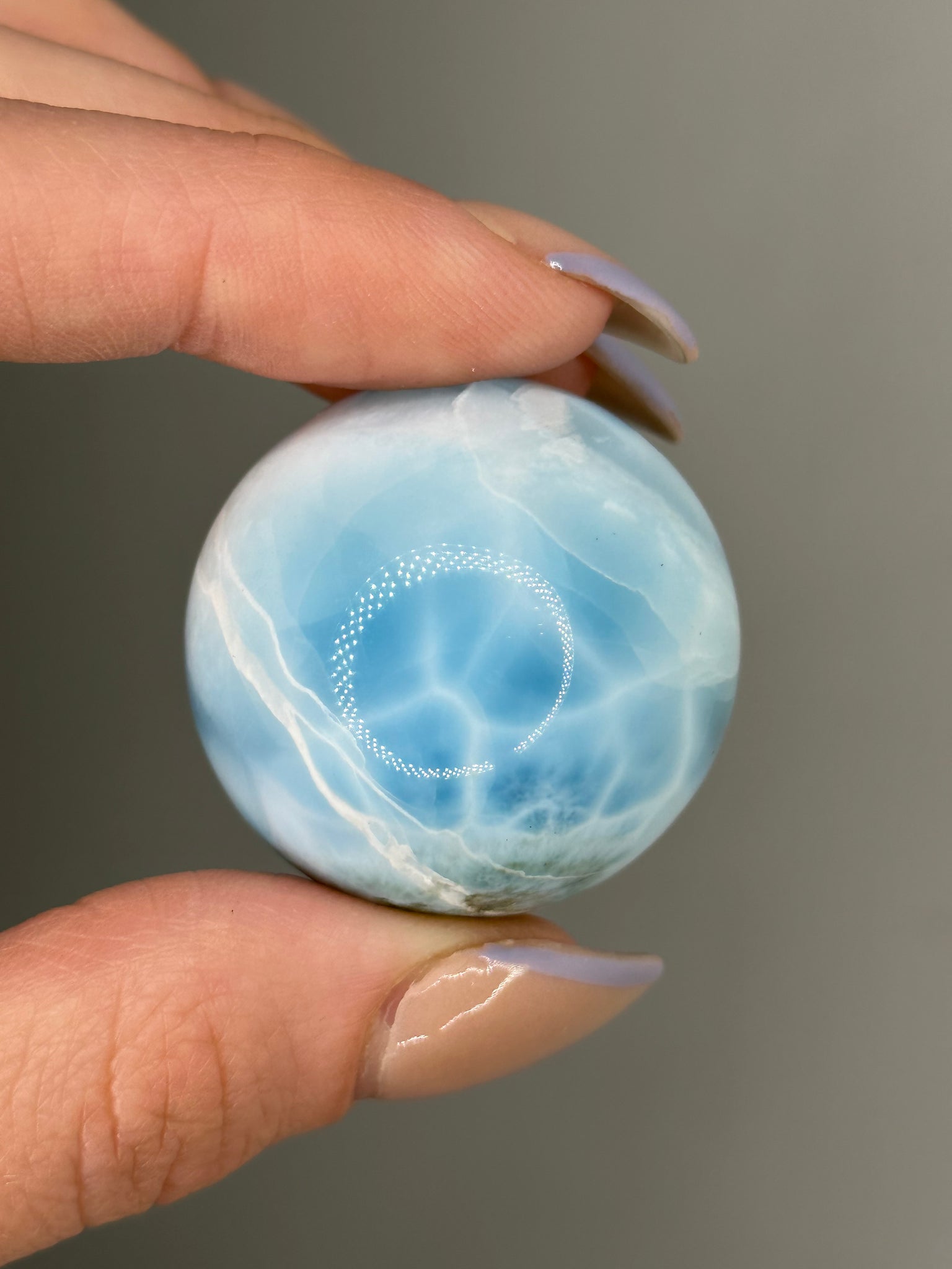 Larimar Sphere