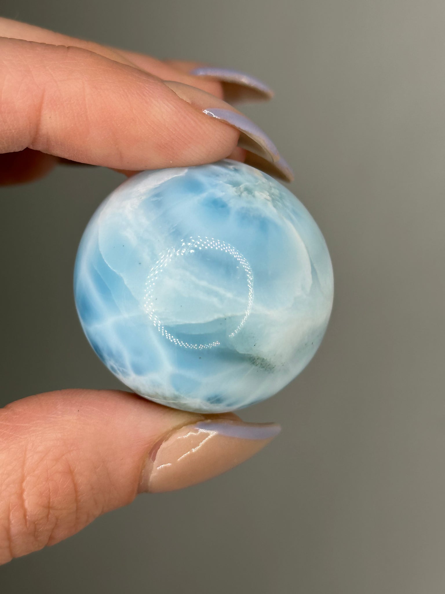 Larimar Sphere