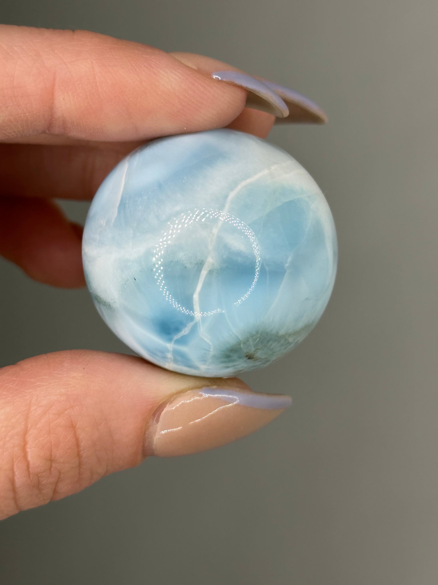 Larimar Sphere