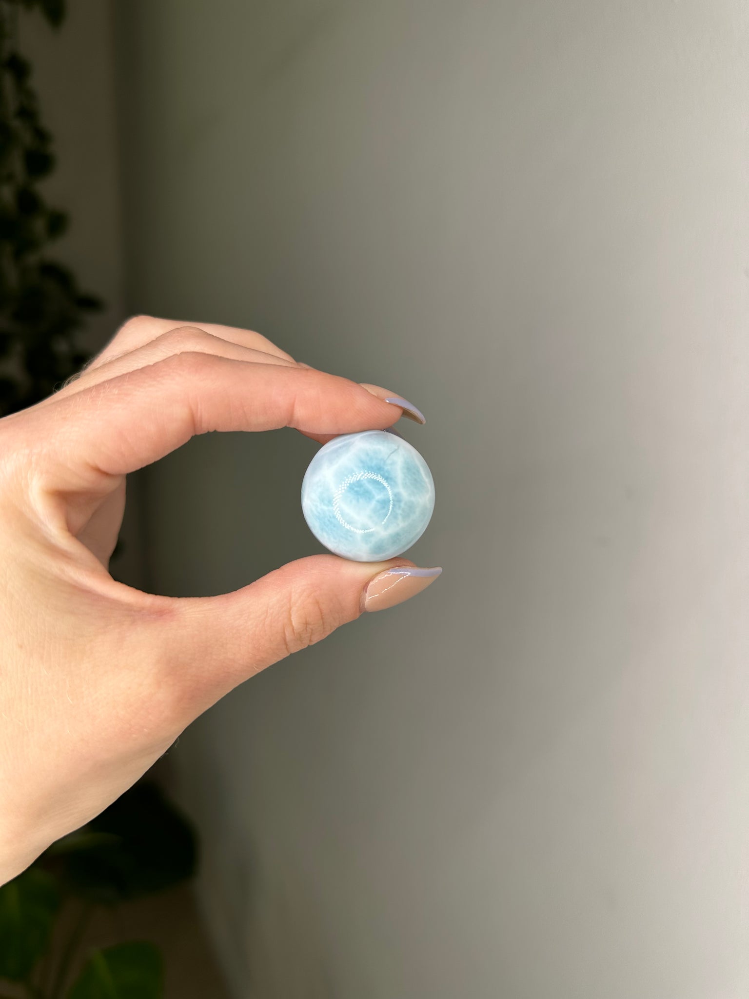 Larimar Sphere
