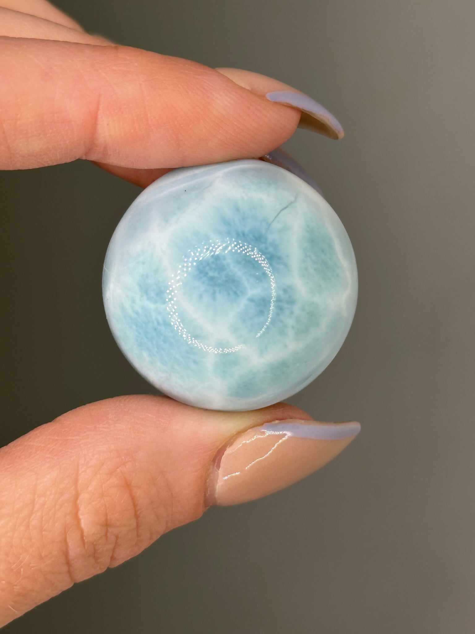 Larimar Sphere