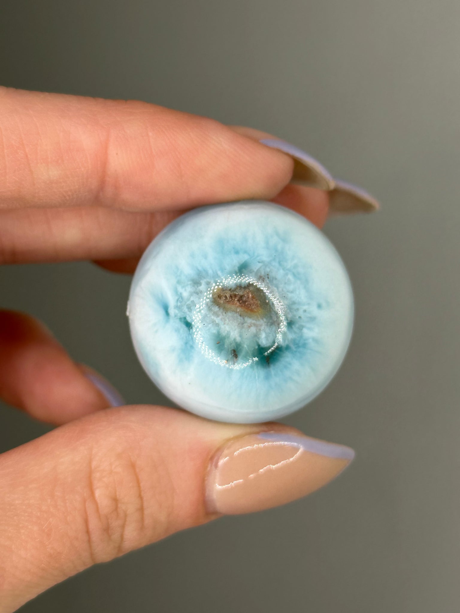 Larimar Sphere