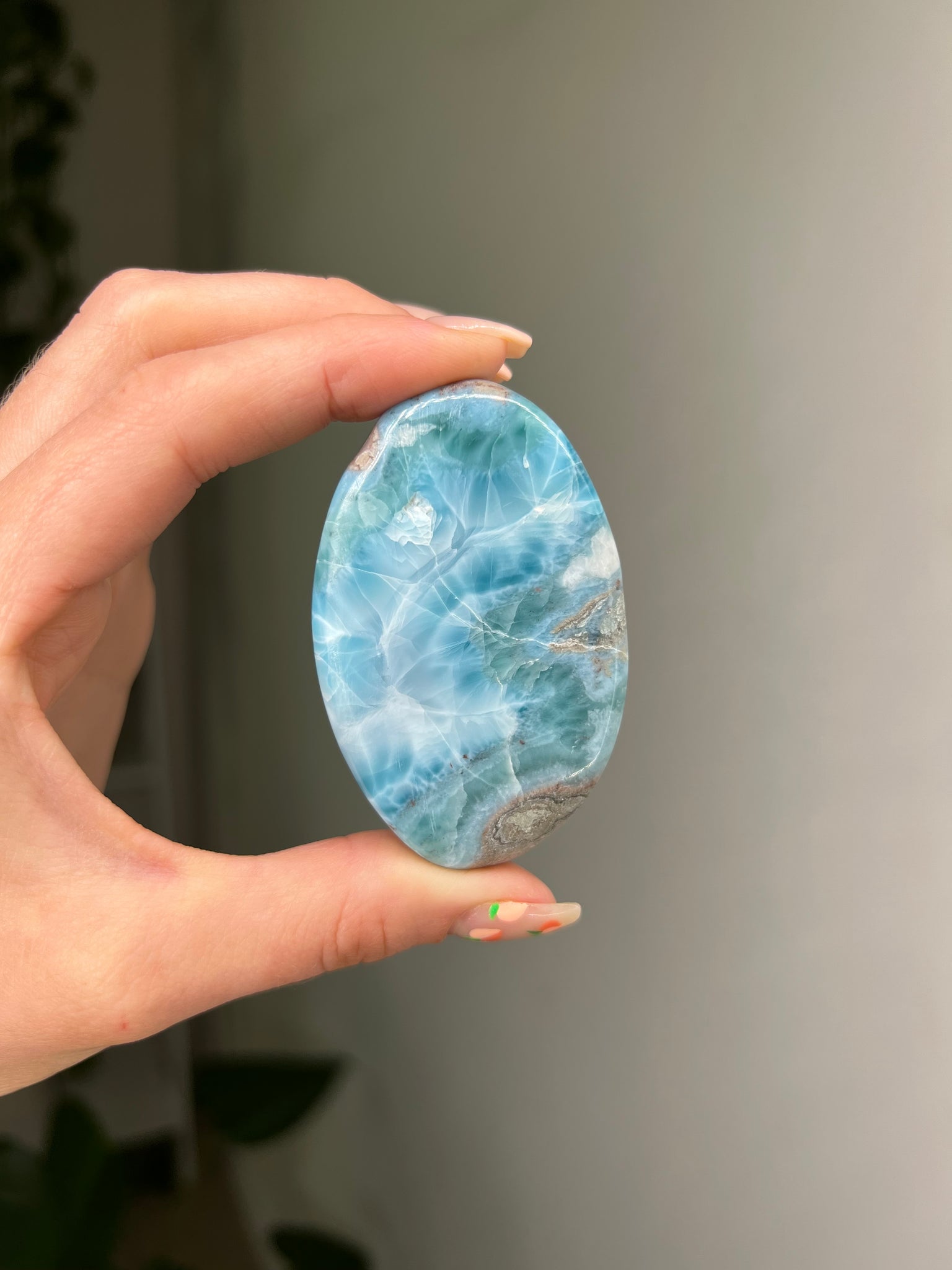 Larimar Palmstone