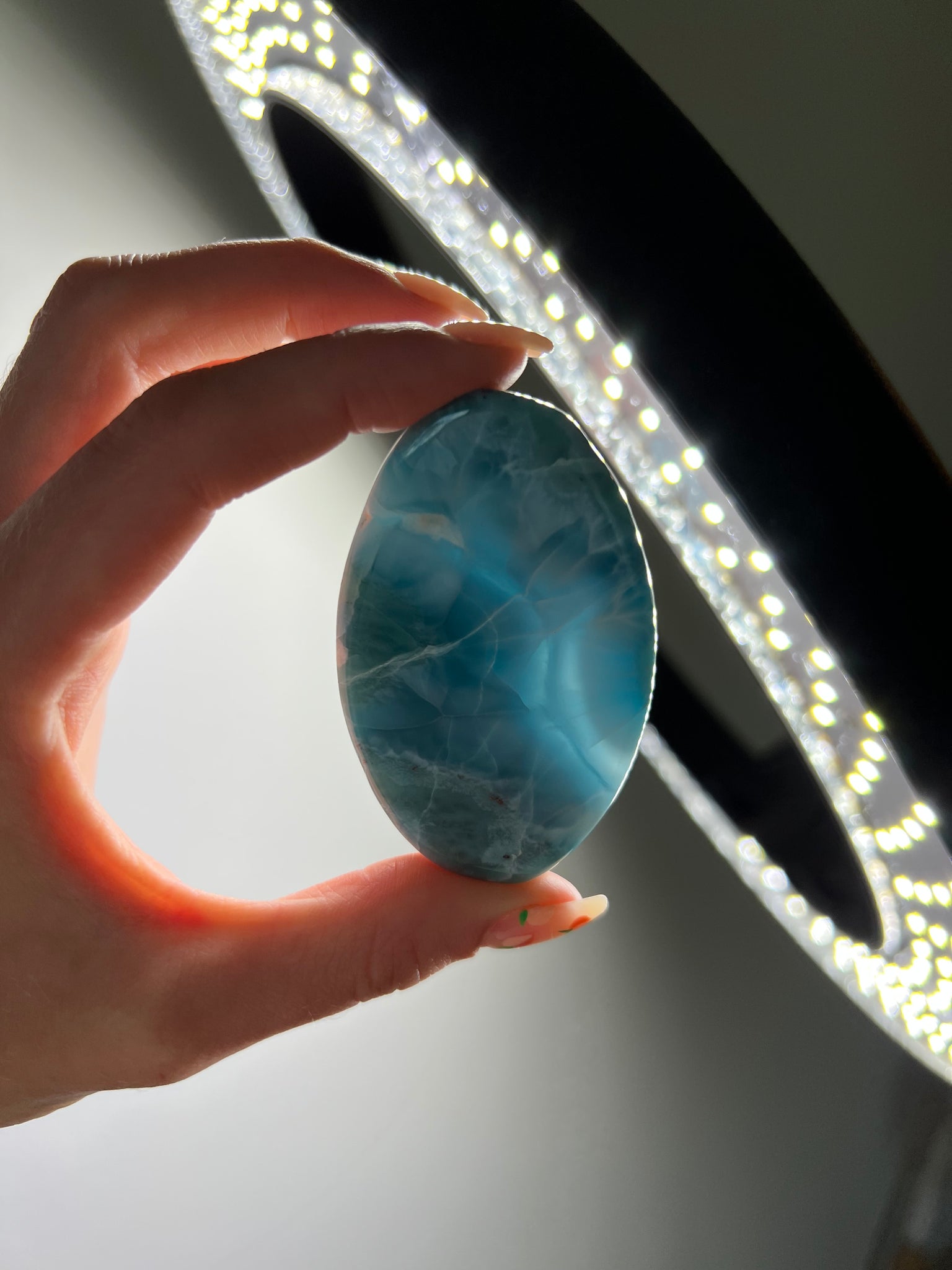 Larimar Palmstone
