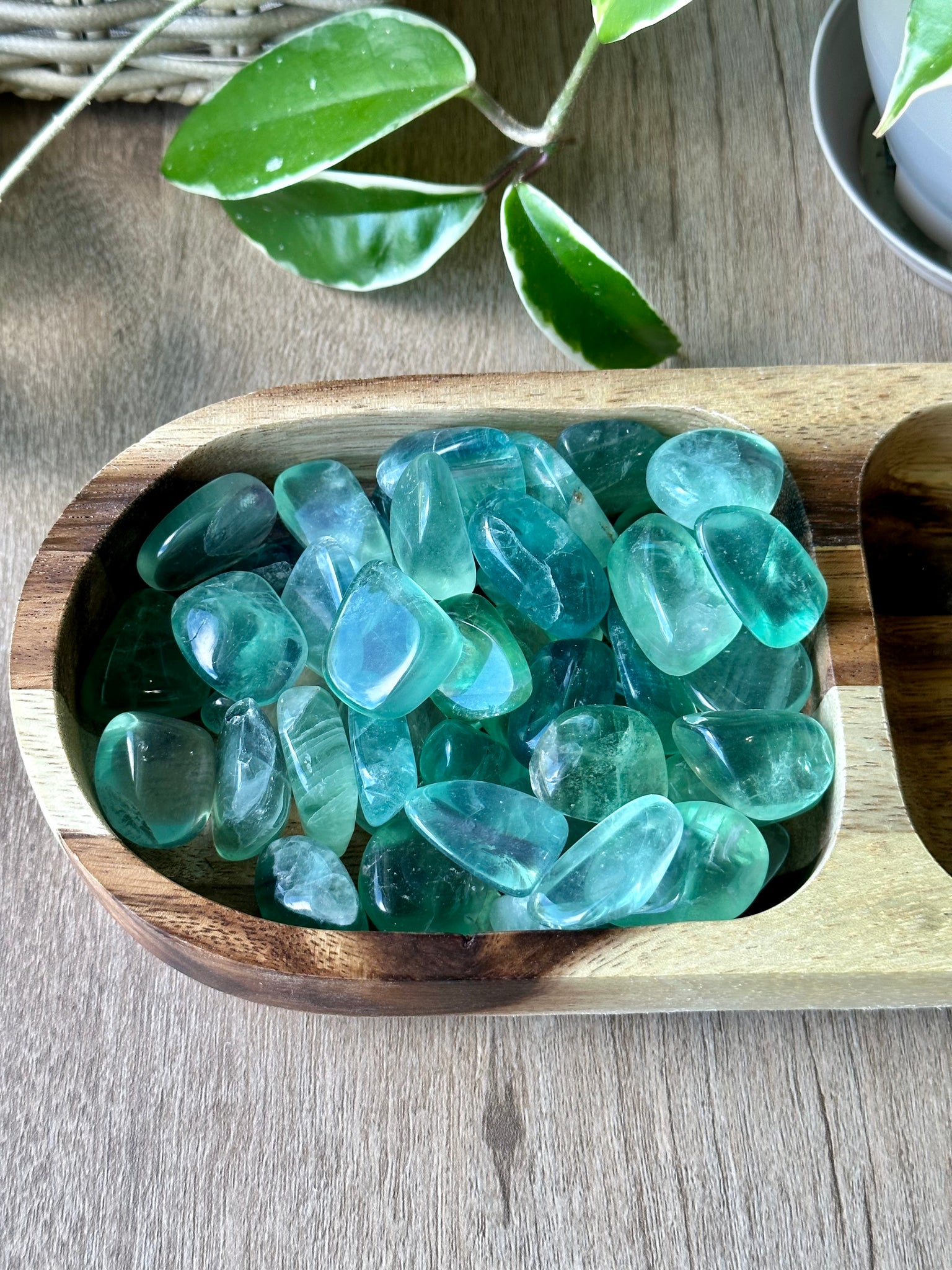 Green Fluorite Tumble