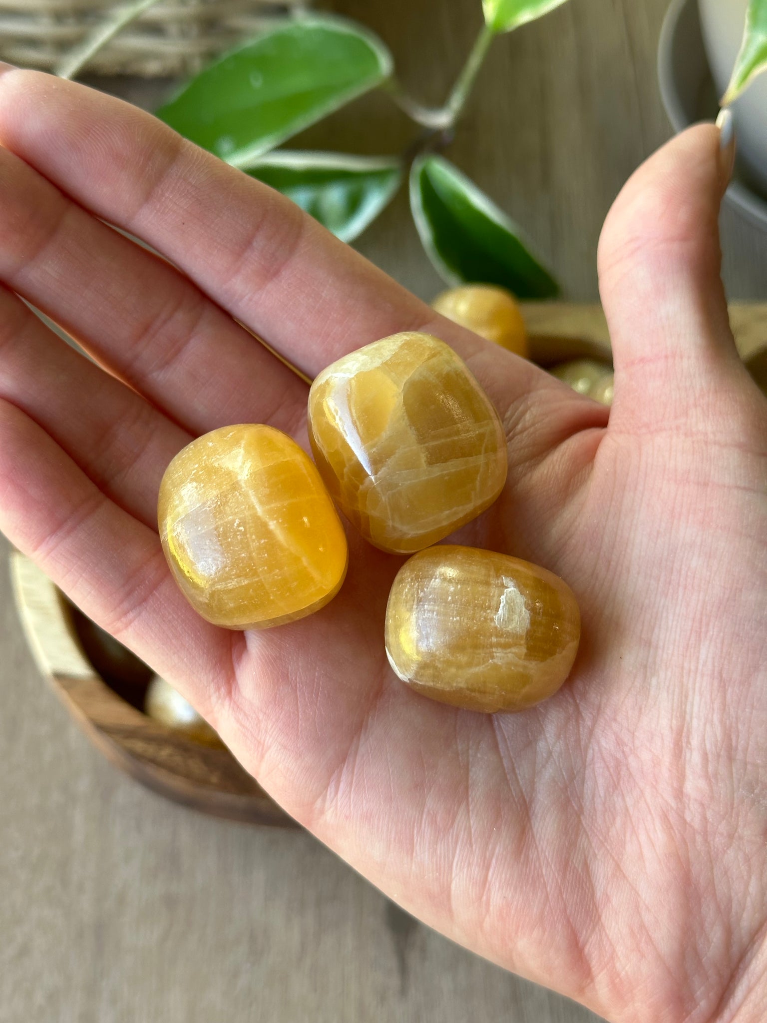 Honey Calcite Tumble - Add-on