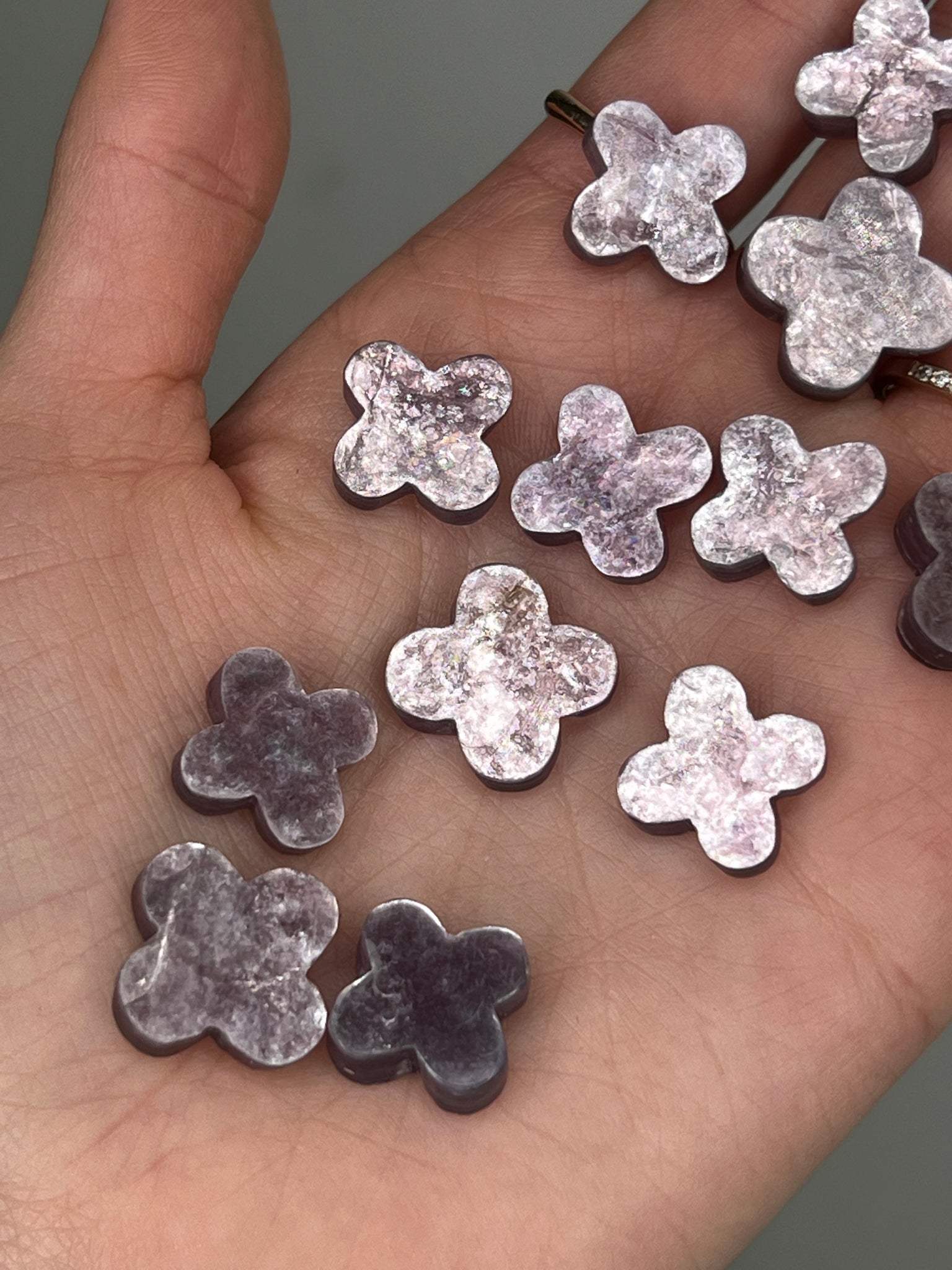 Lepidolite Clover - Add-on