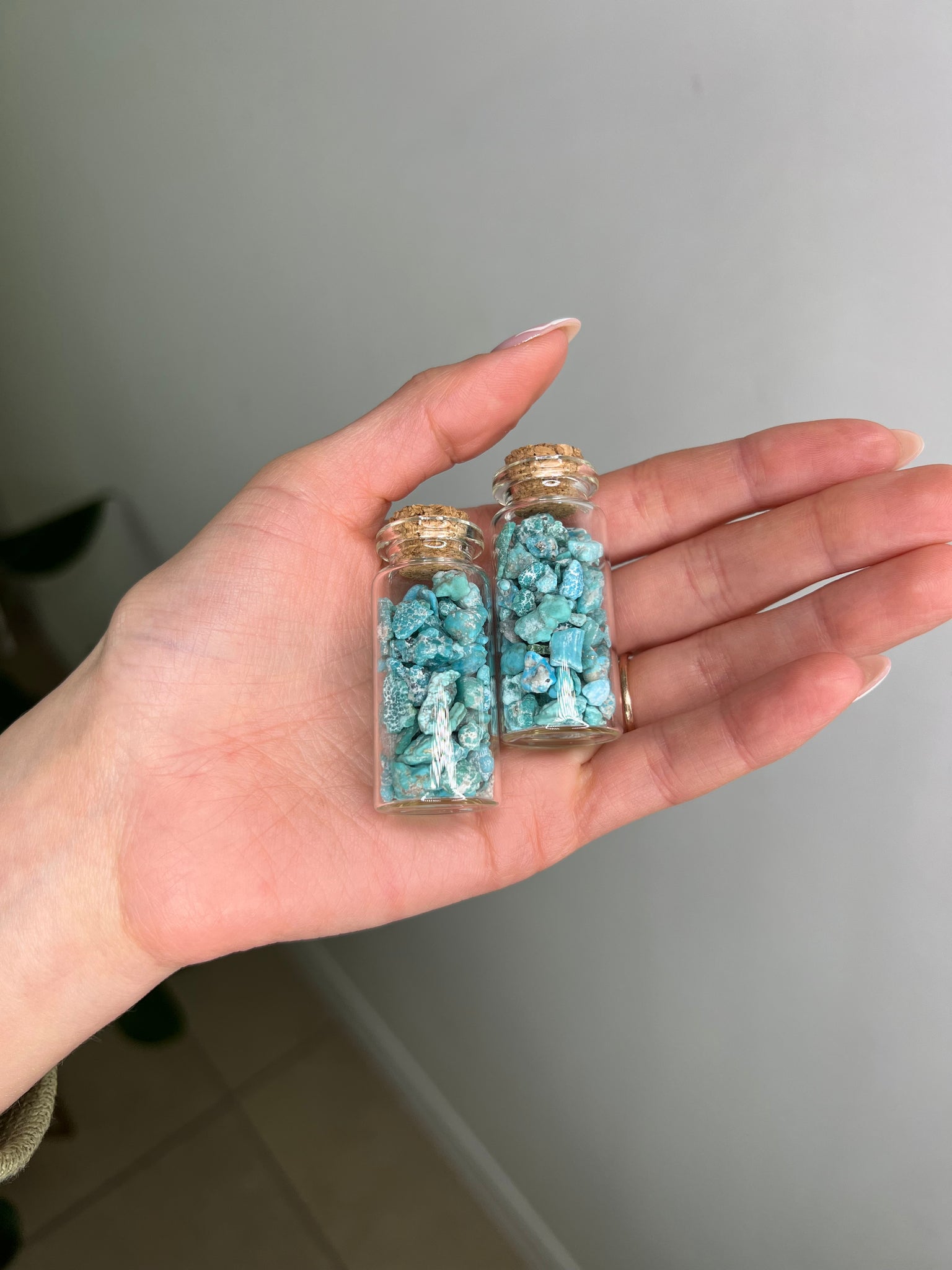 Turquoise Pebble Jar - Add-on