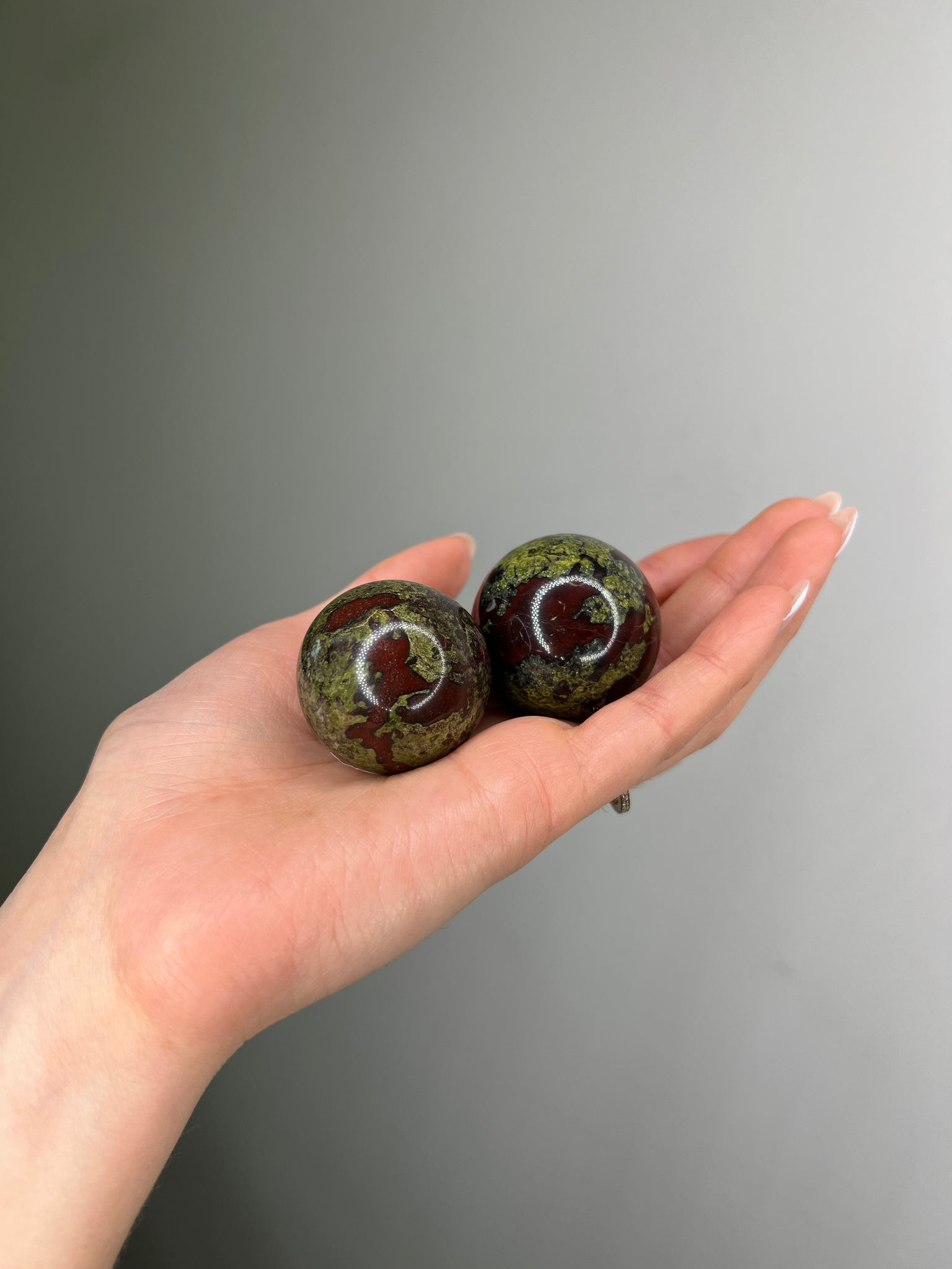 Dragon Blood Jasper Sphere