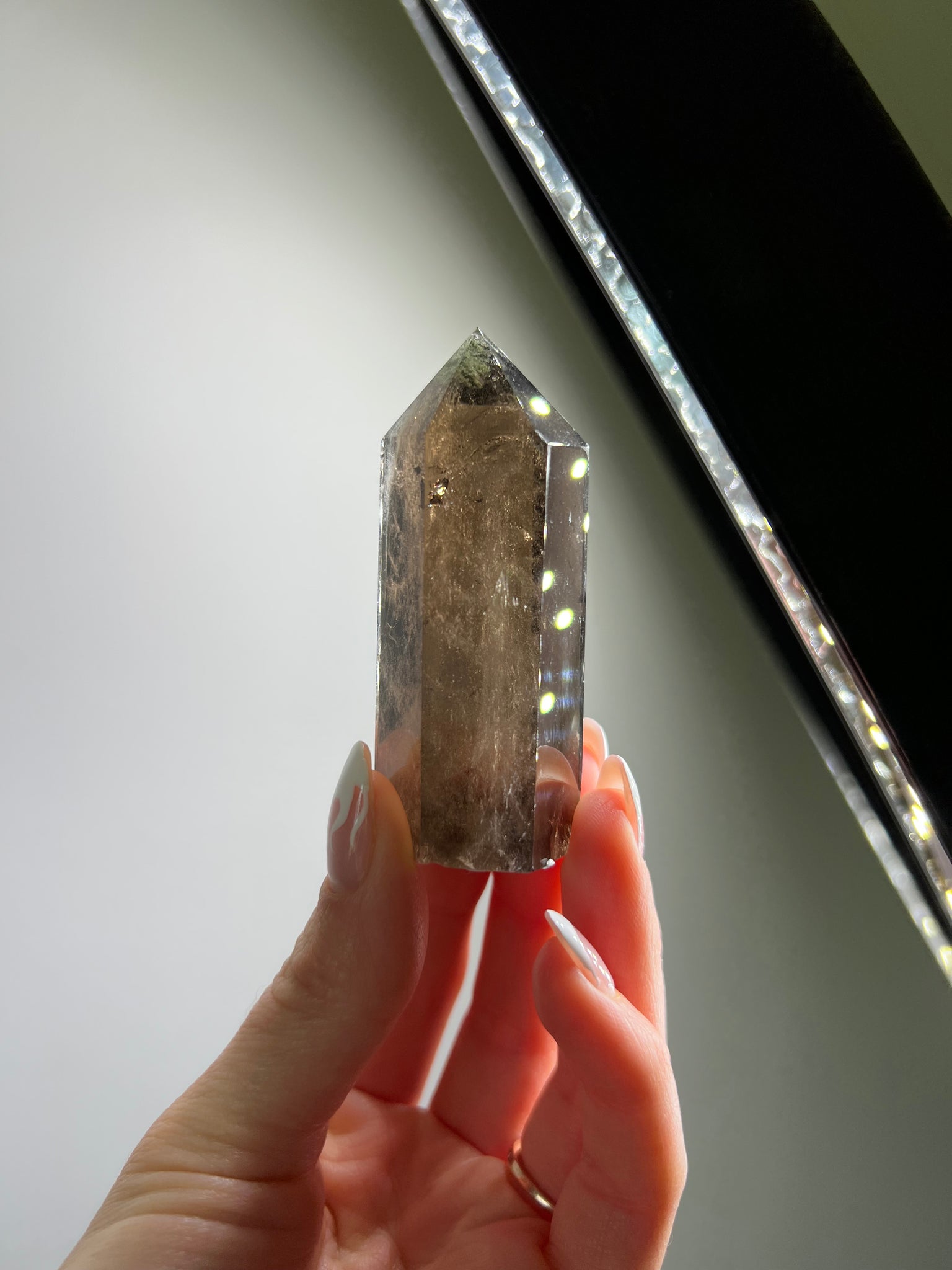 Smoky Quartz Tower