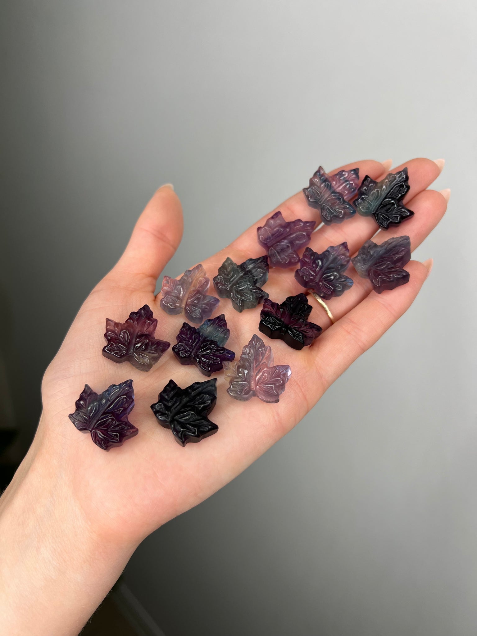 Fluorite Maple Leaf - Add-on