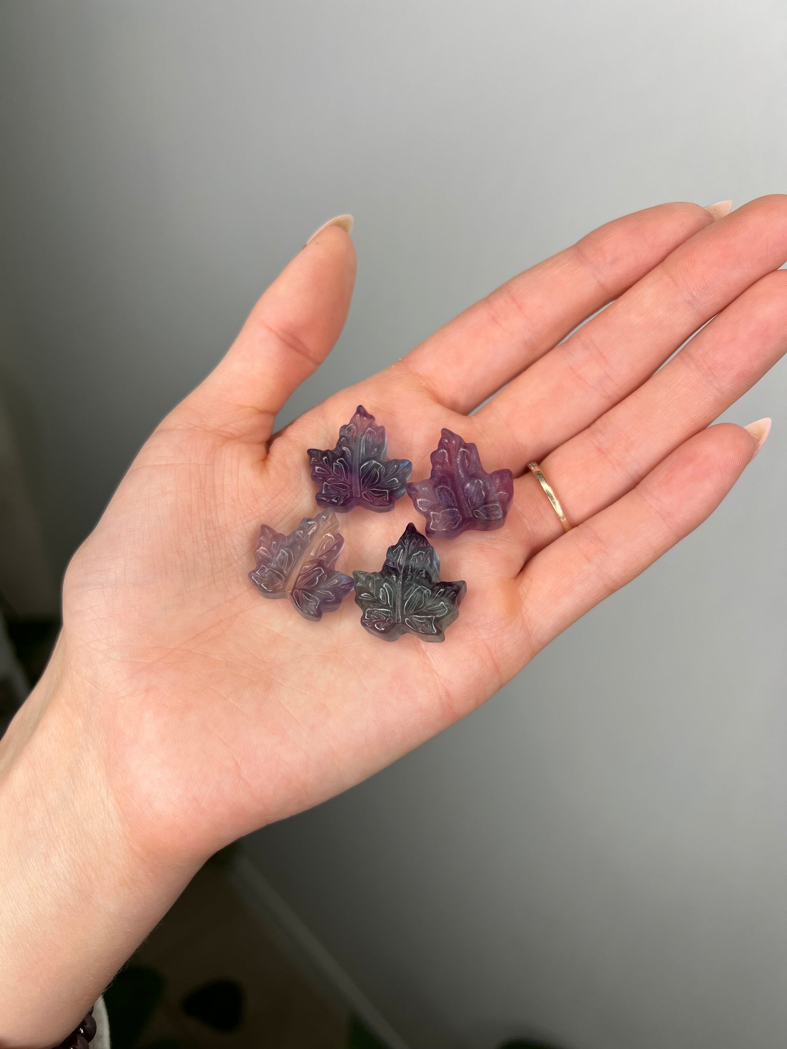 Fluorite Maple Leaf - Add-on