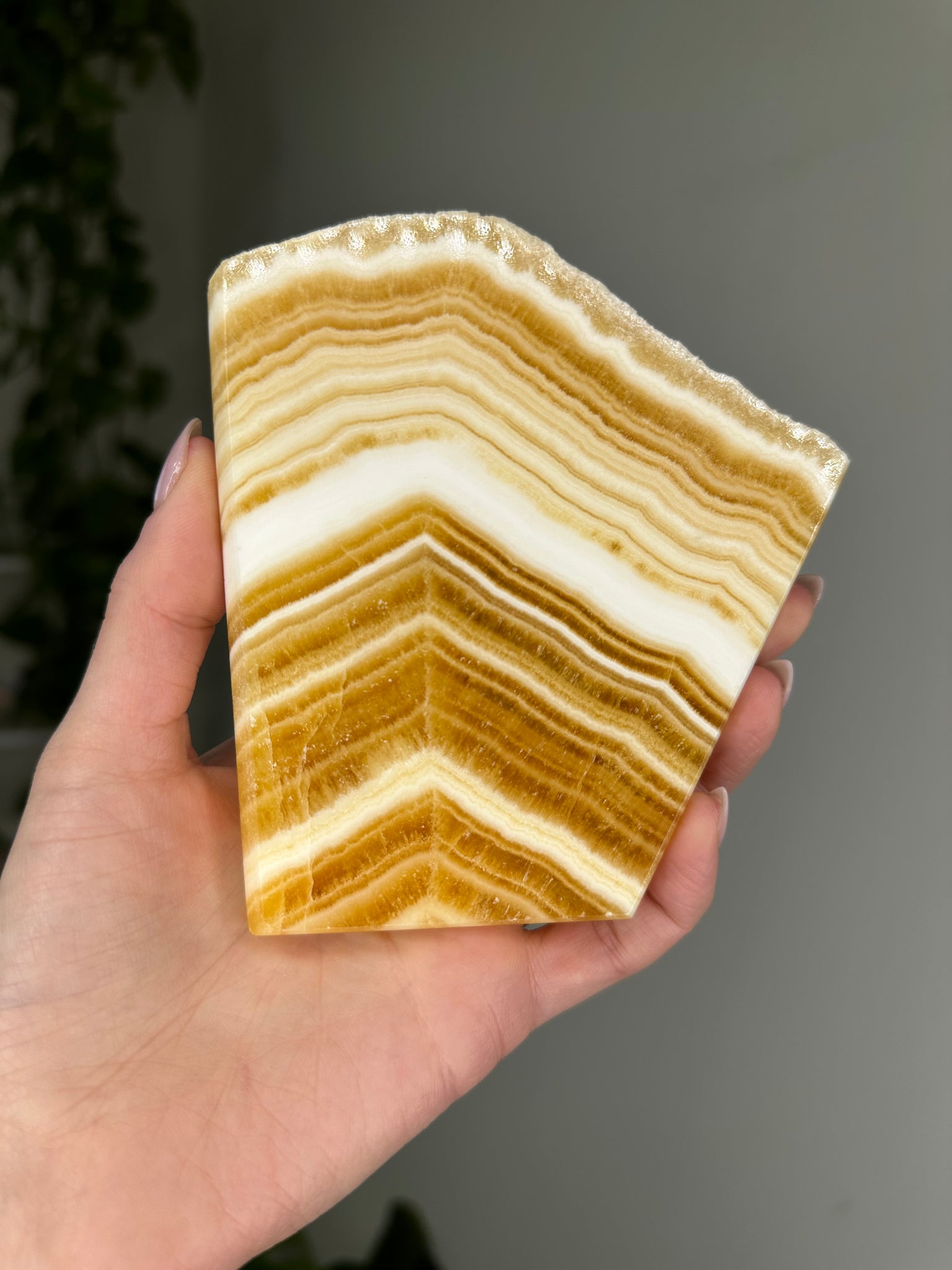 Orange Calcite Slabs