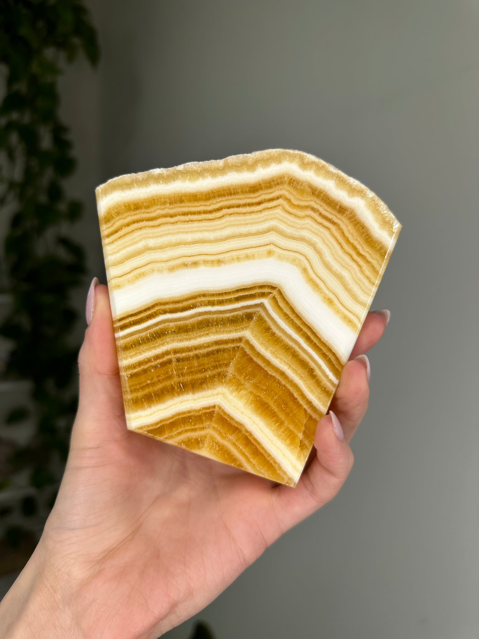 Orange Calcite Slabs