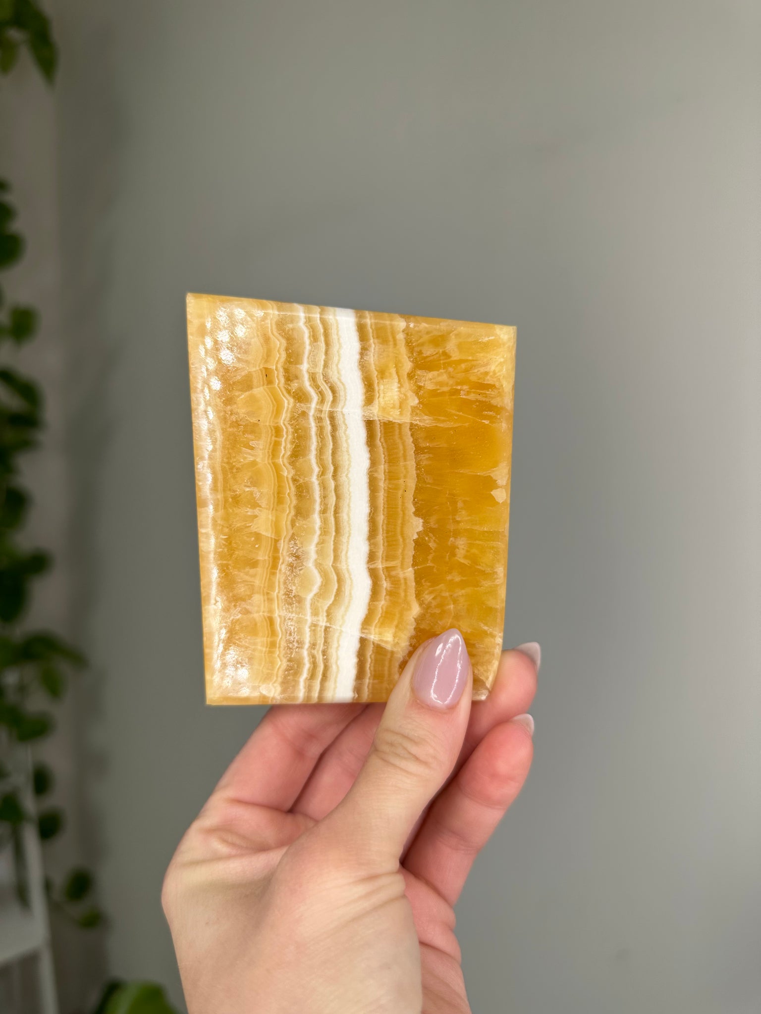 Orange Calcite Slabs