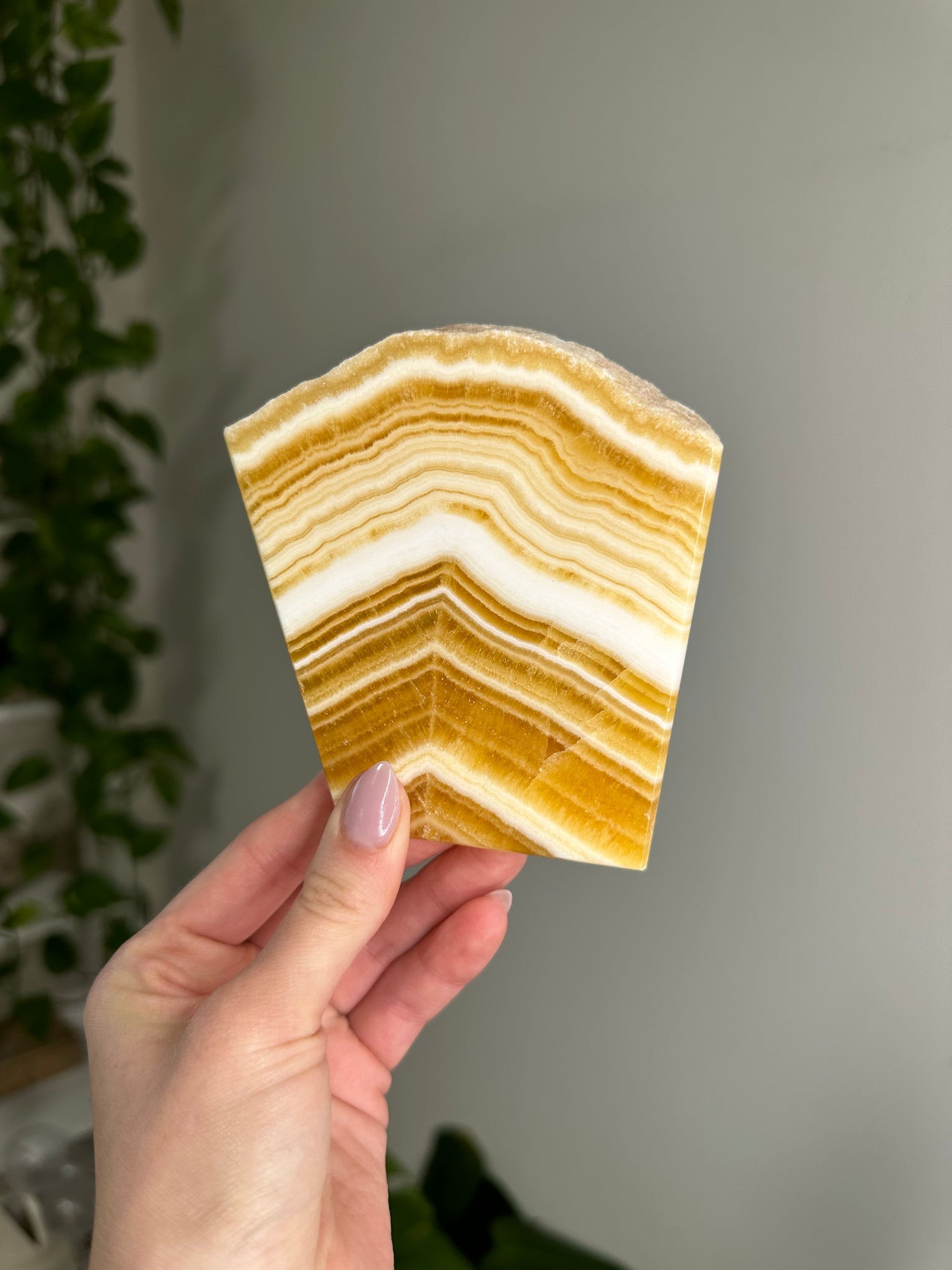 Orange Calcite Slabs