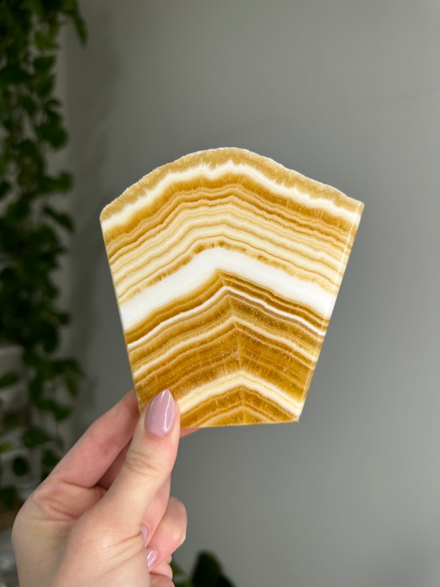 Orange Calcite Slabs