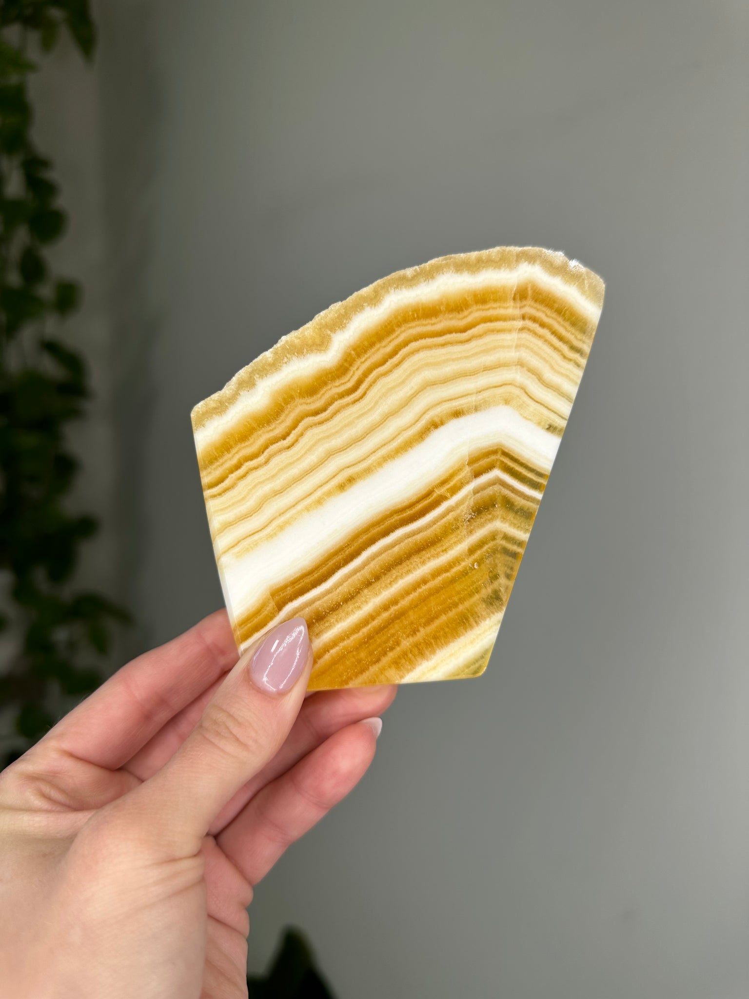 Orange Calcite Slabs