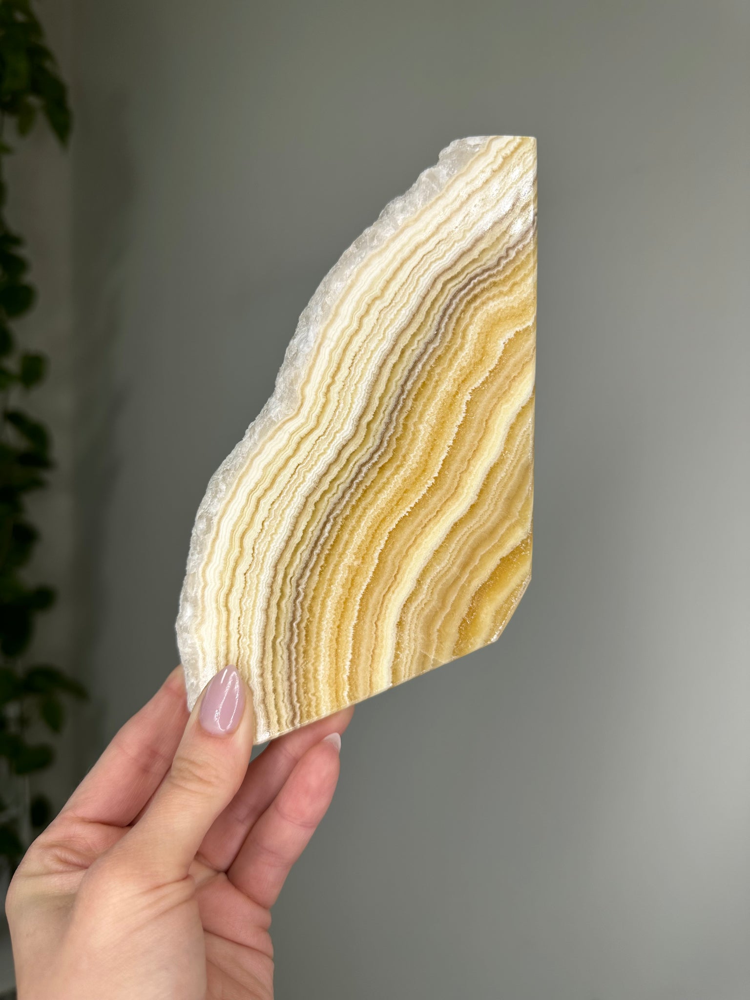 Orange Calcite Slabs