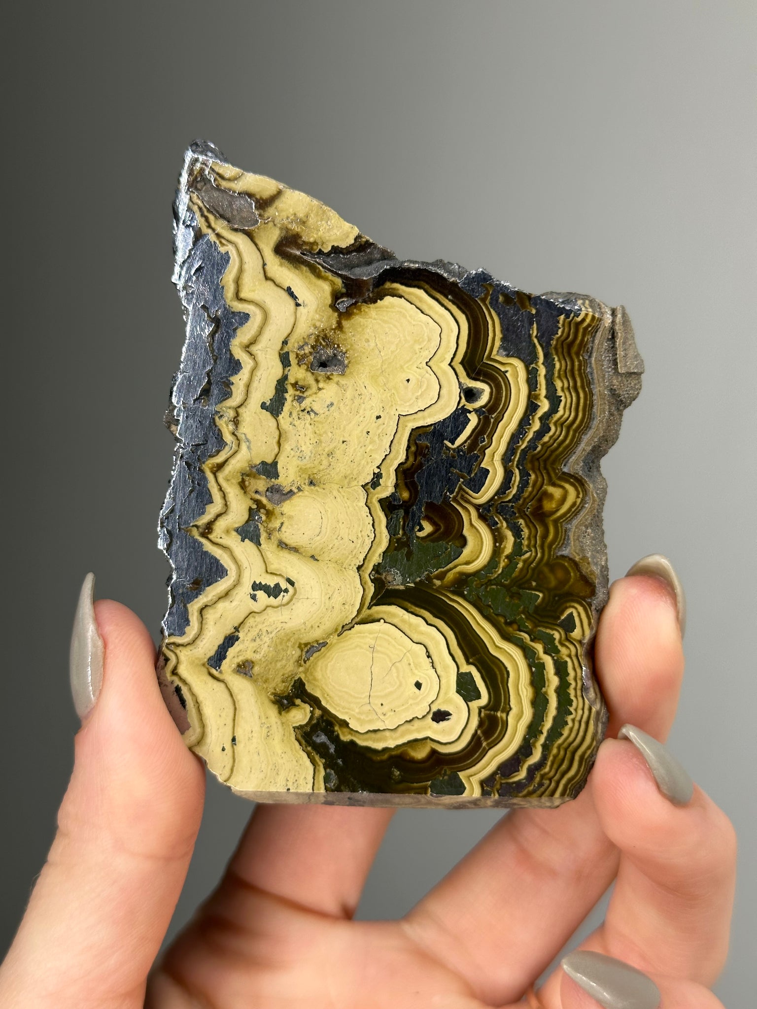Sphalerite w/ Galenite Slab