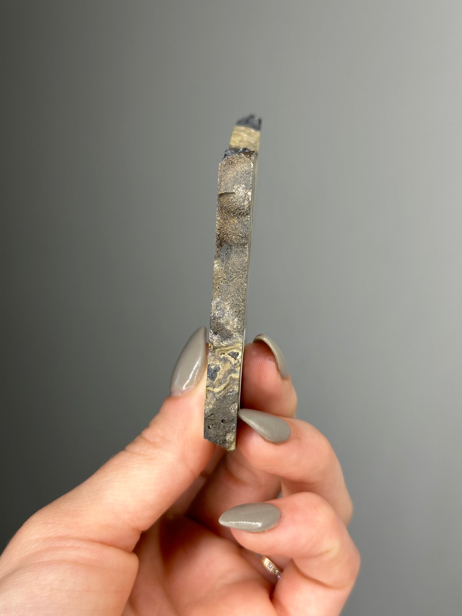Sphalerite w/ Galenite Slab